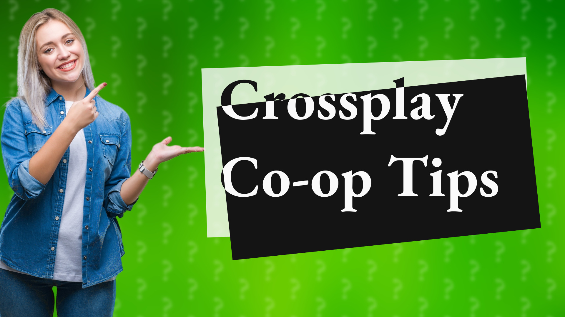 Crossplay Co-op Tips