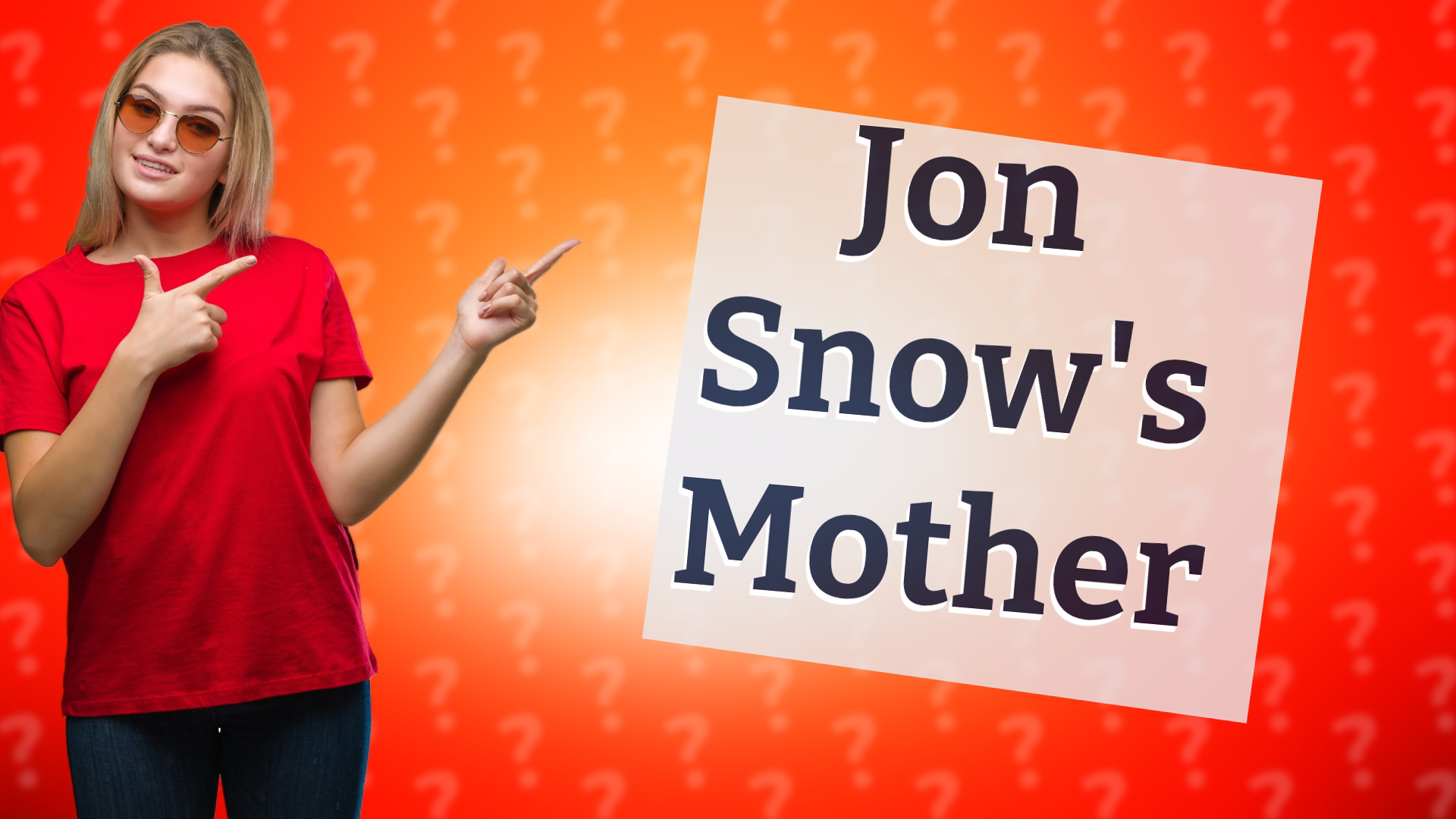 Jon Snow's Mother