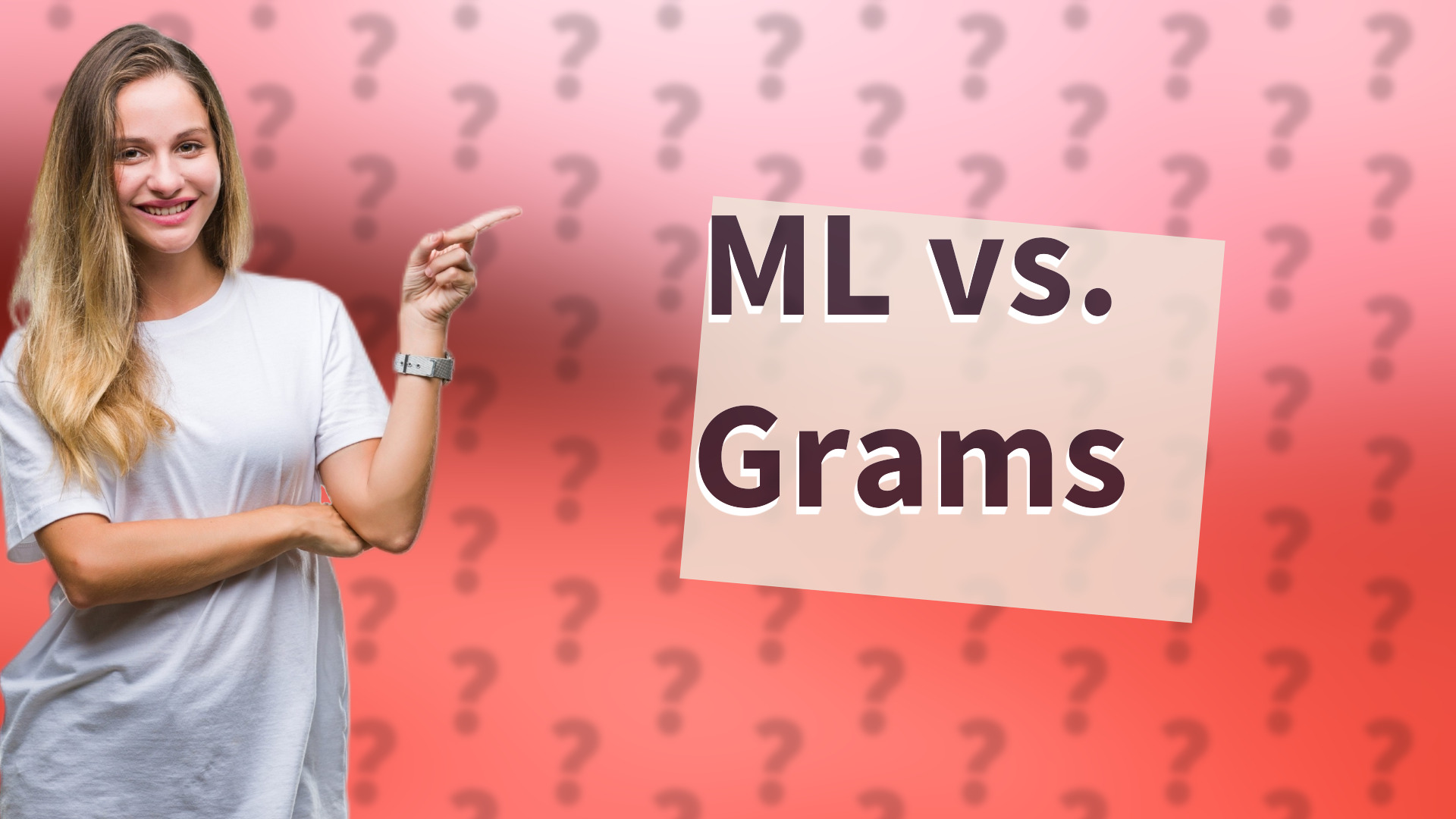 ML vs. Grams