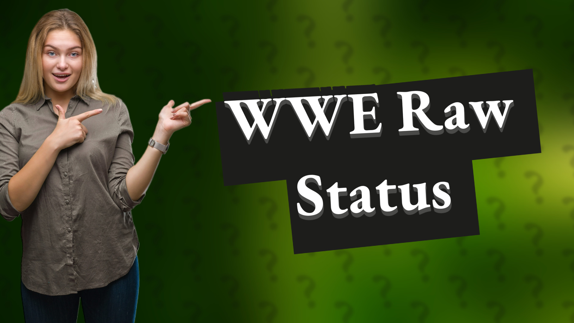 WWE Raw Status