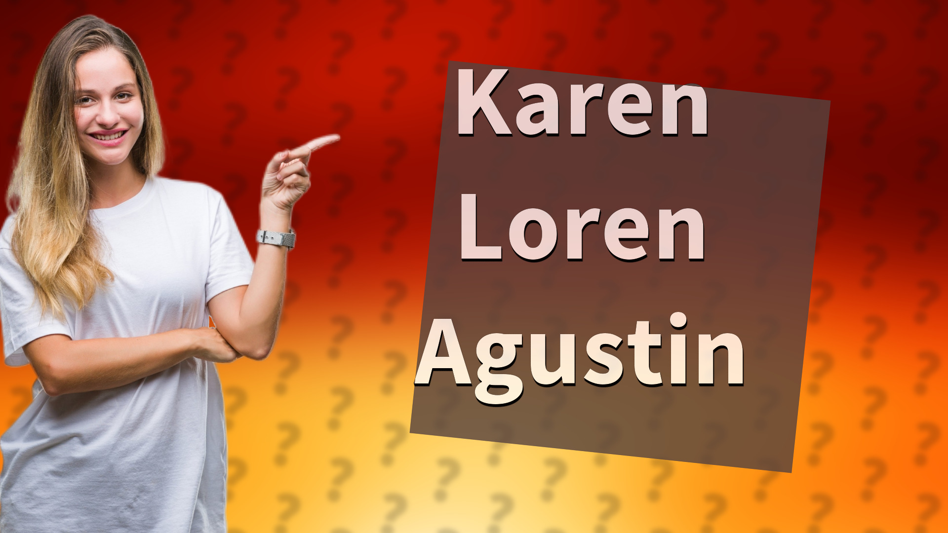Karen Loren Agustin