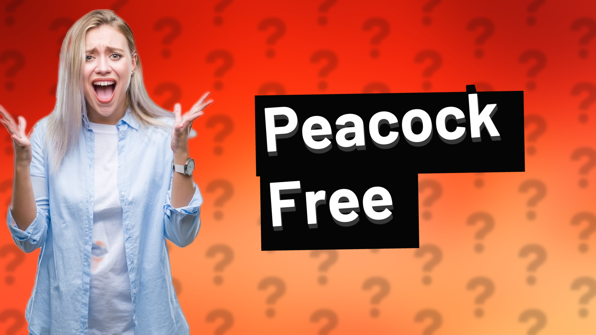 Peacock Free