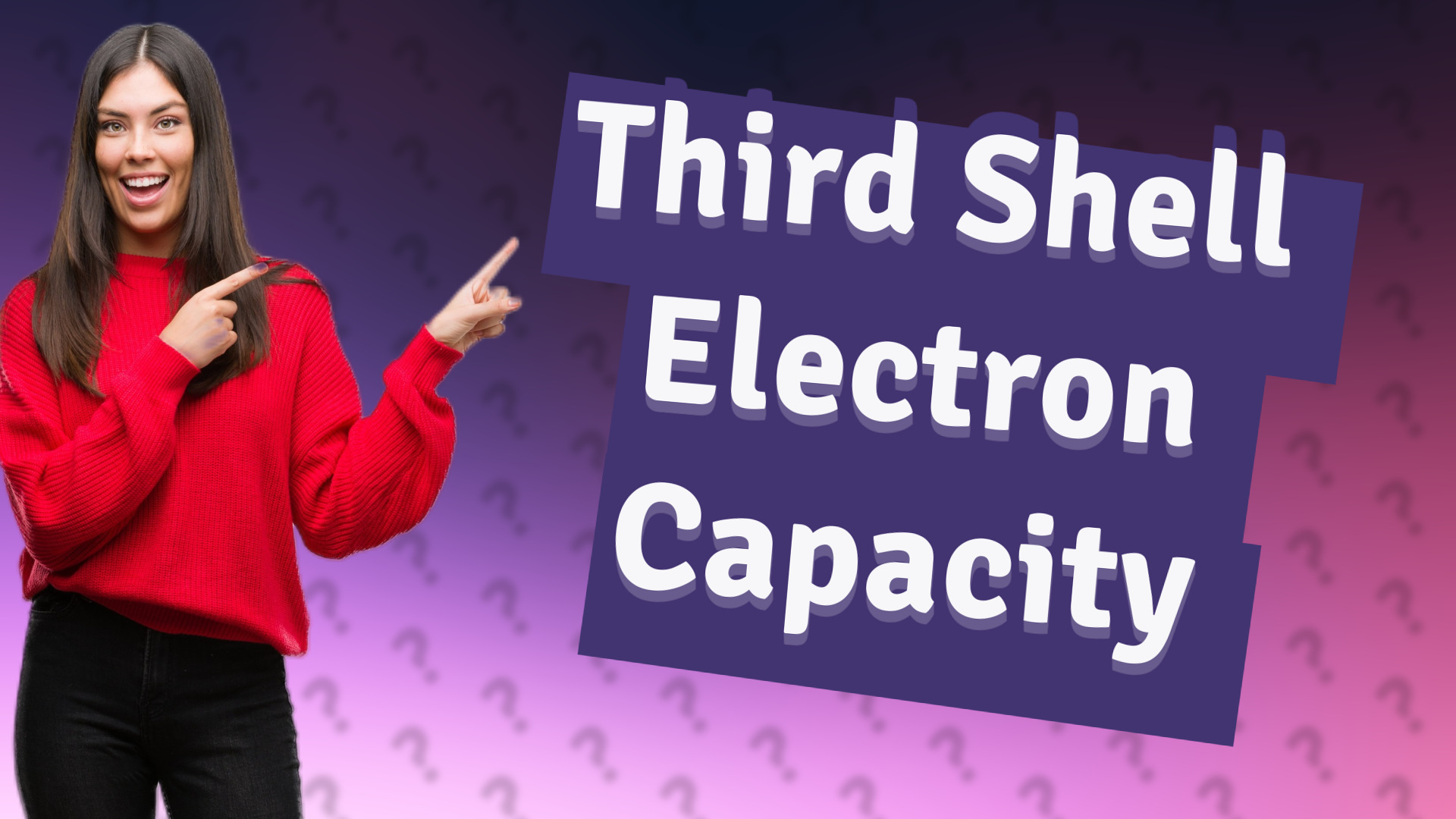 Third Shell Electron Capacity