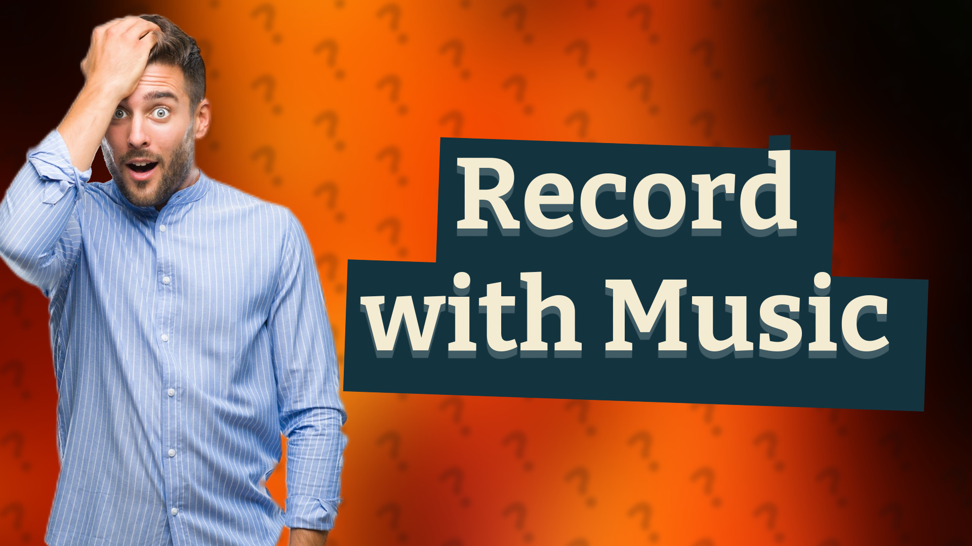 Record with Music