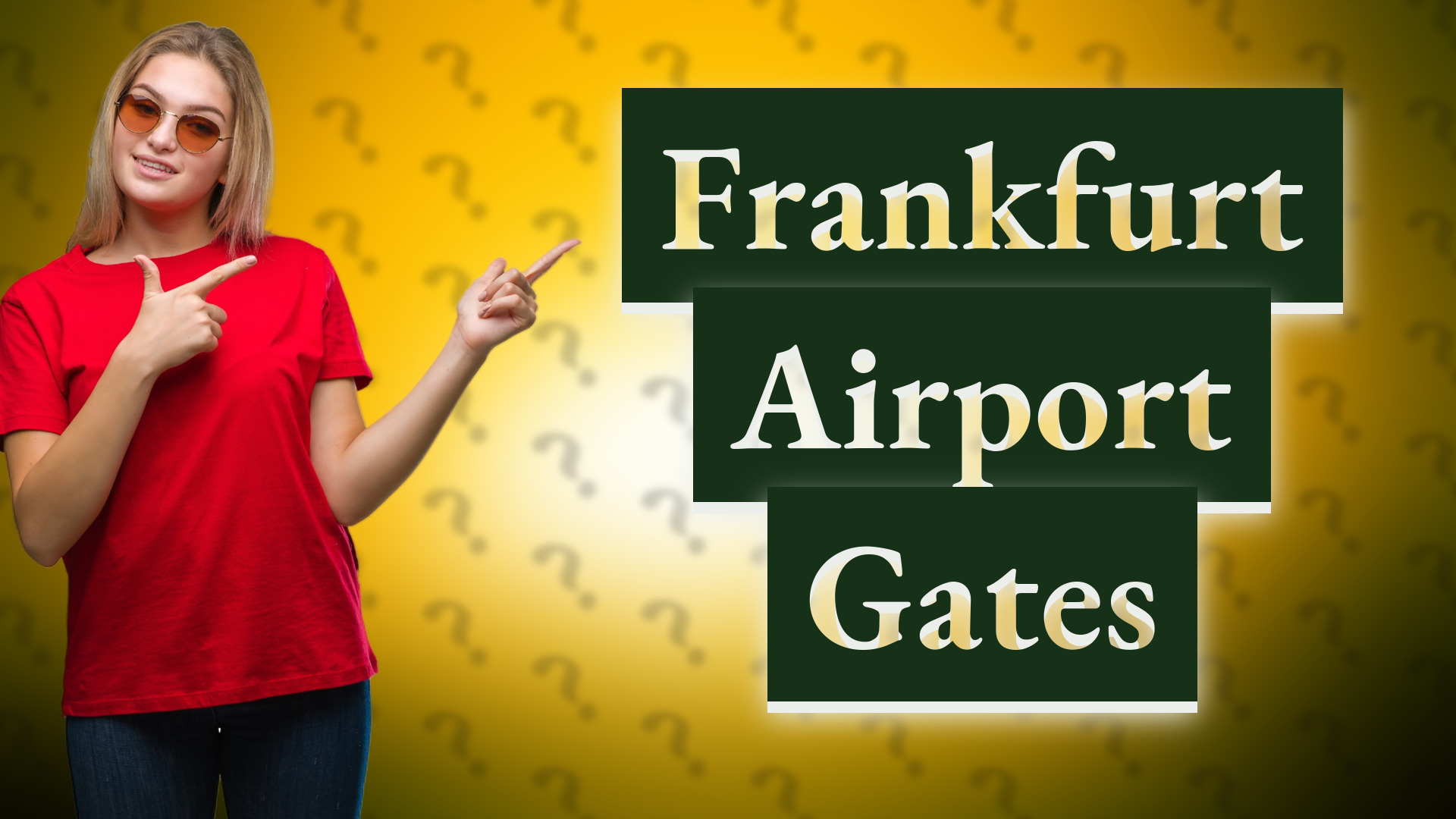 Frankfurt Airport Gates