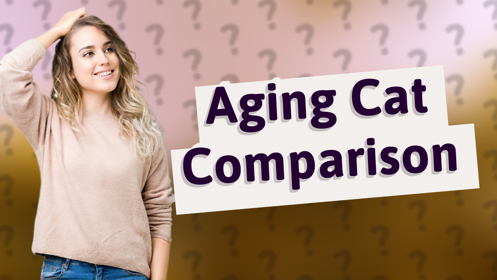 Aging Cat Comparison