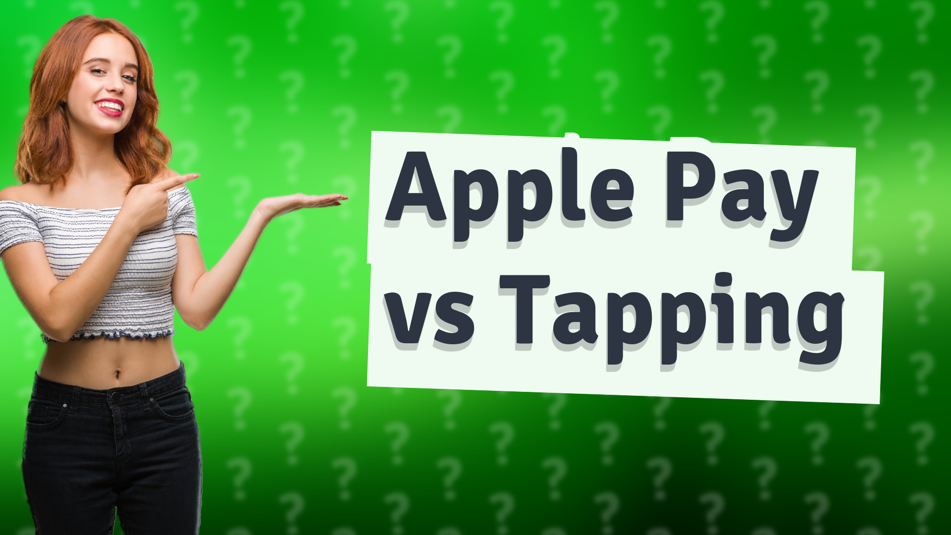 Apple Pay vs Tapping