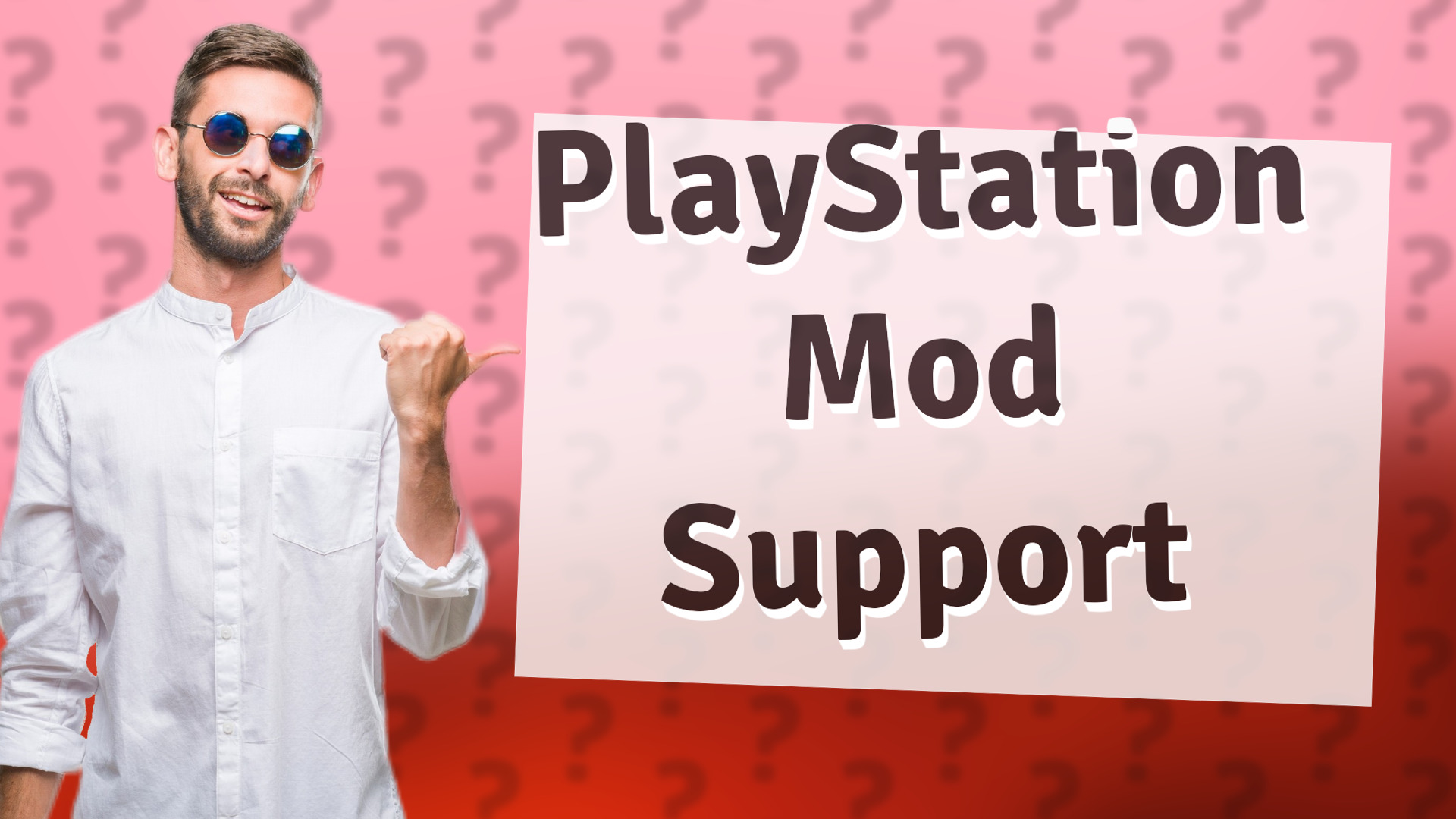 PlayStation Mod Support