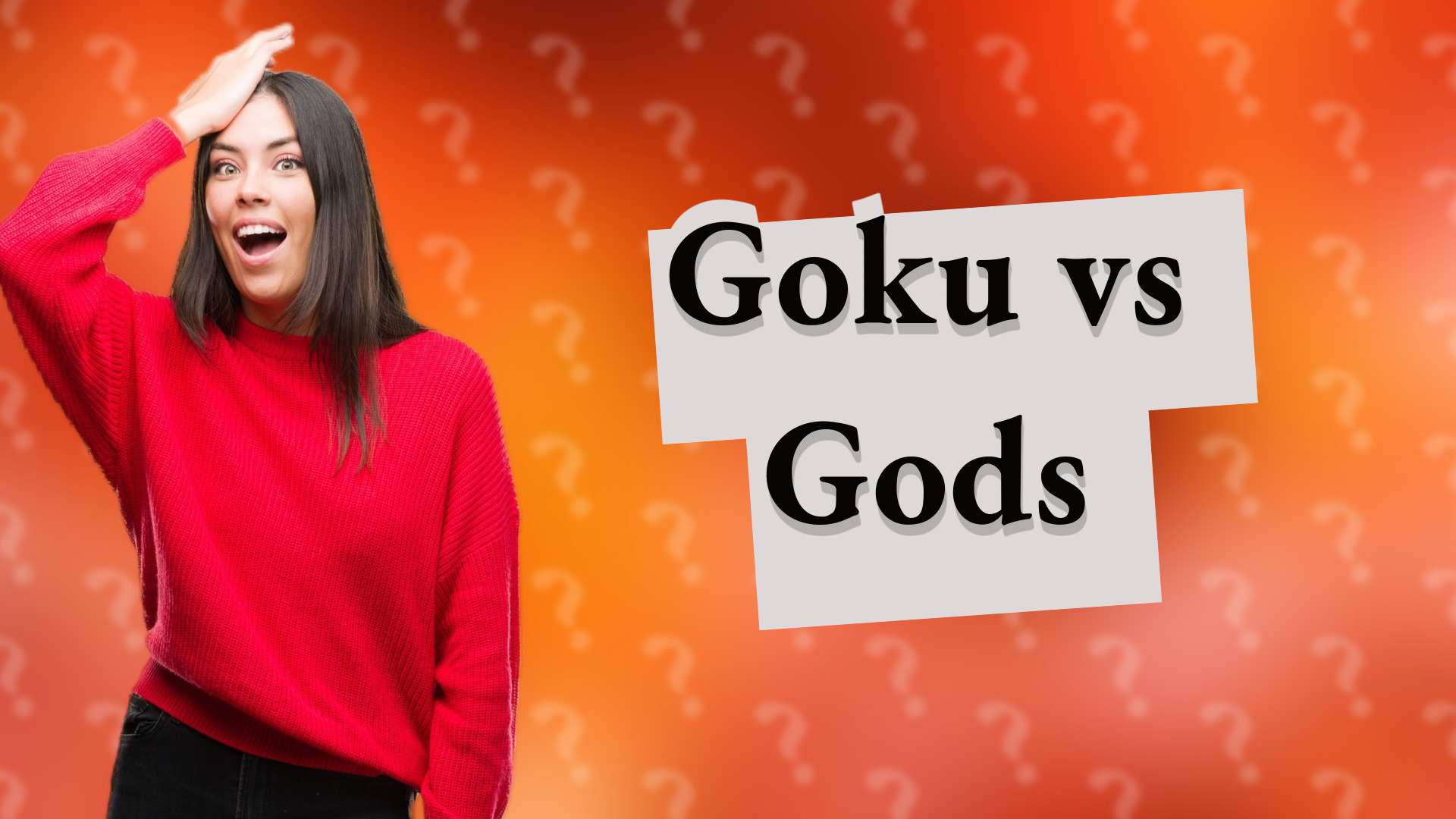 Goku vs Gods