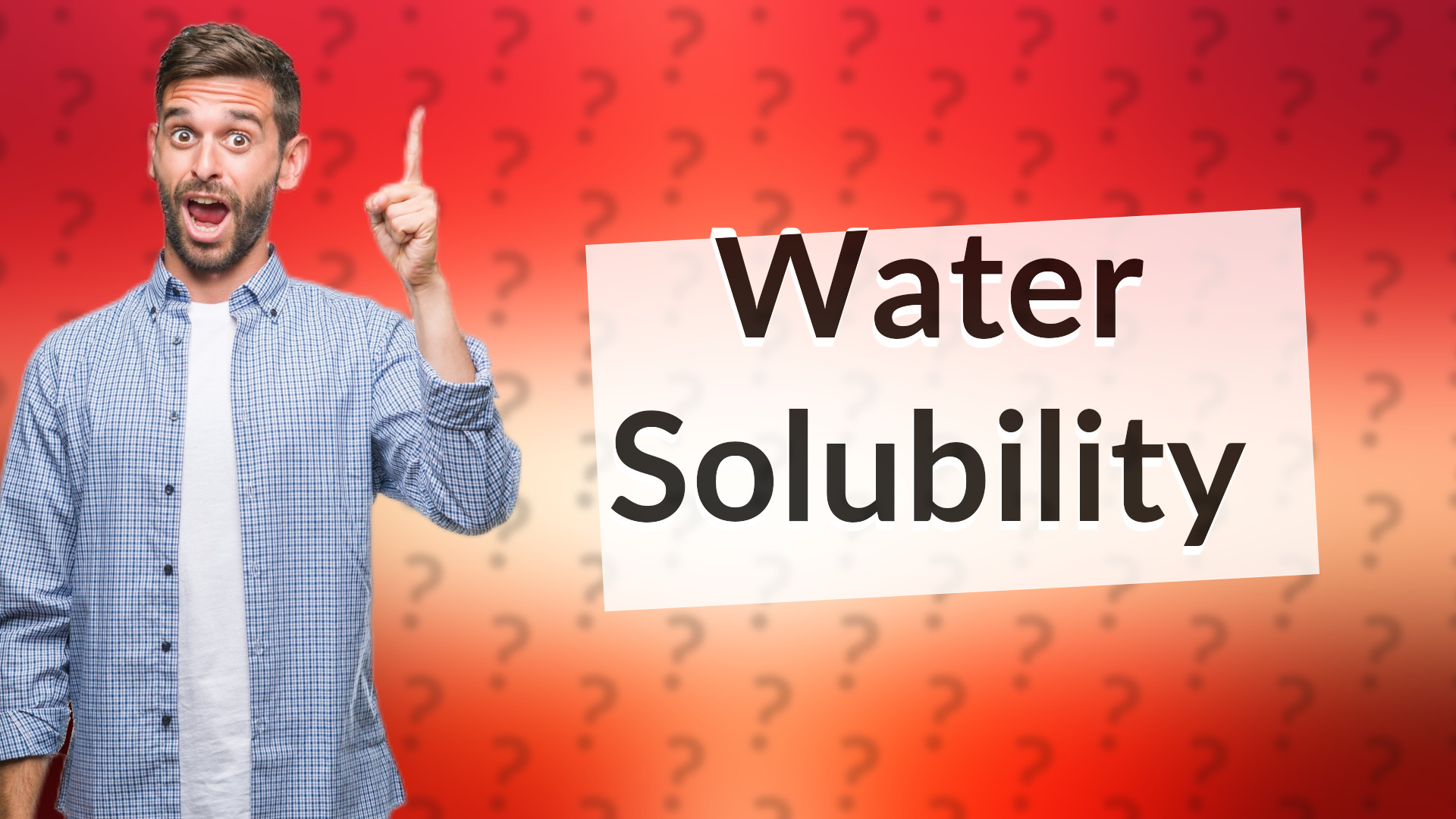 Water Solubility