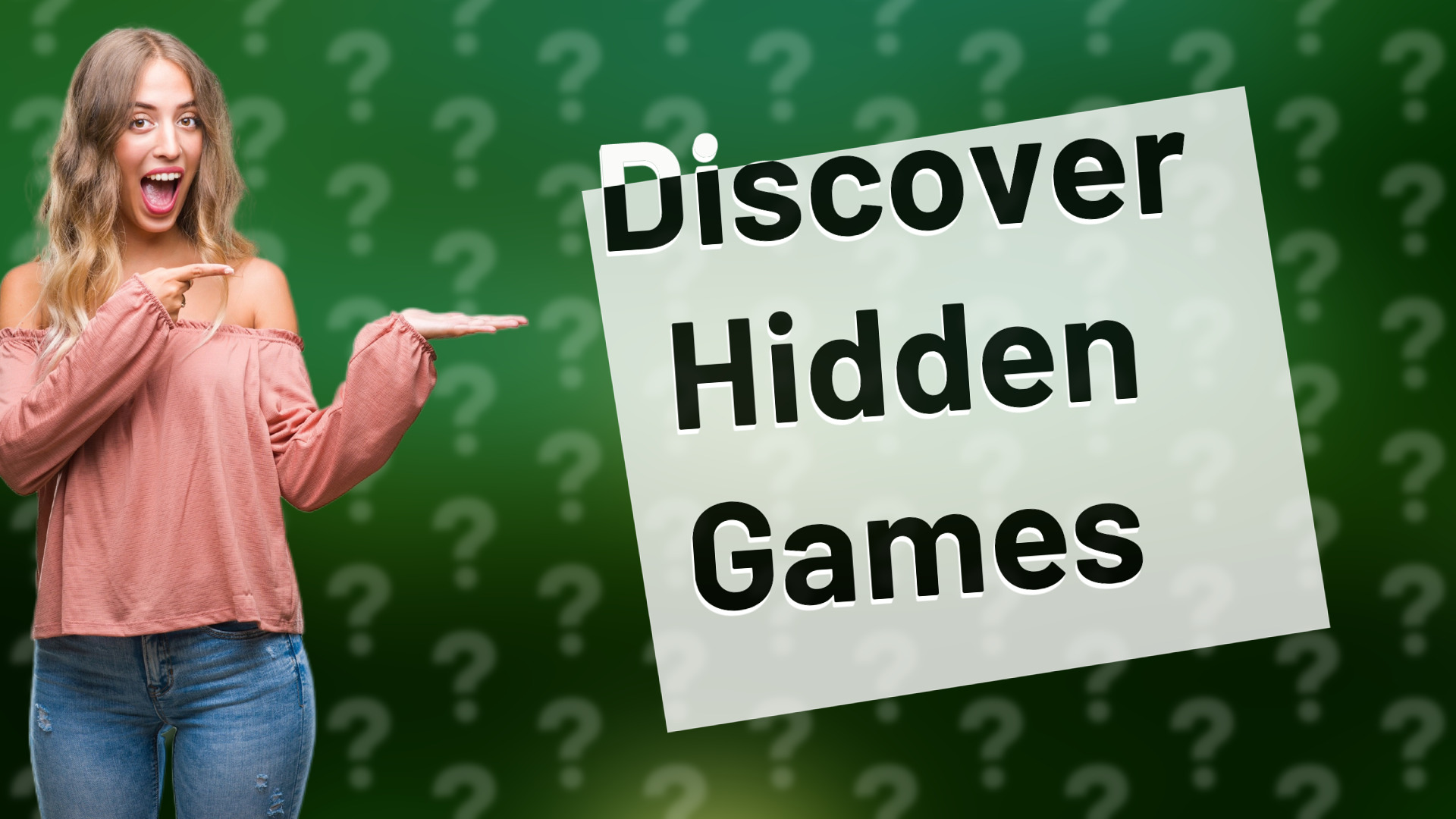 Discover Hidden Games