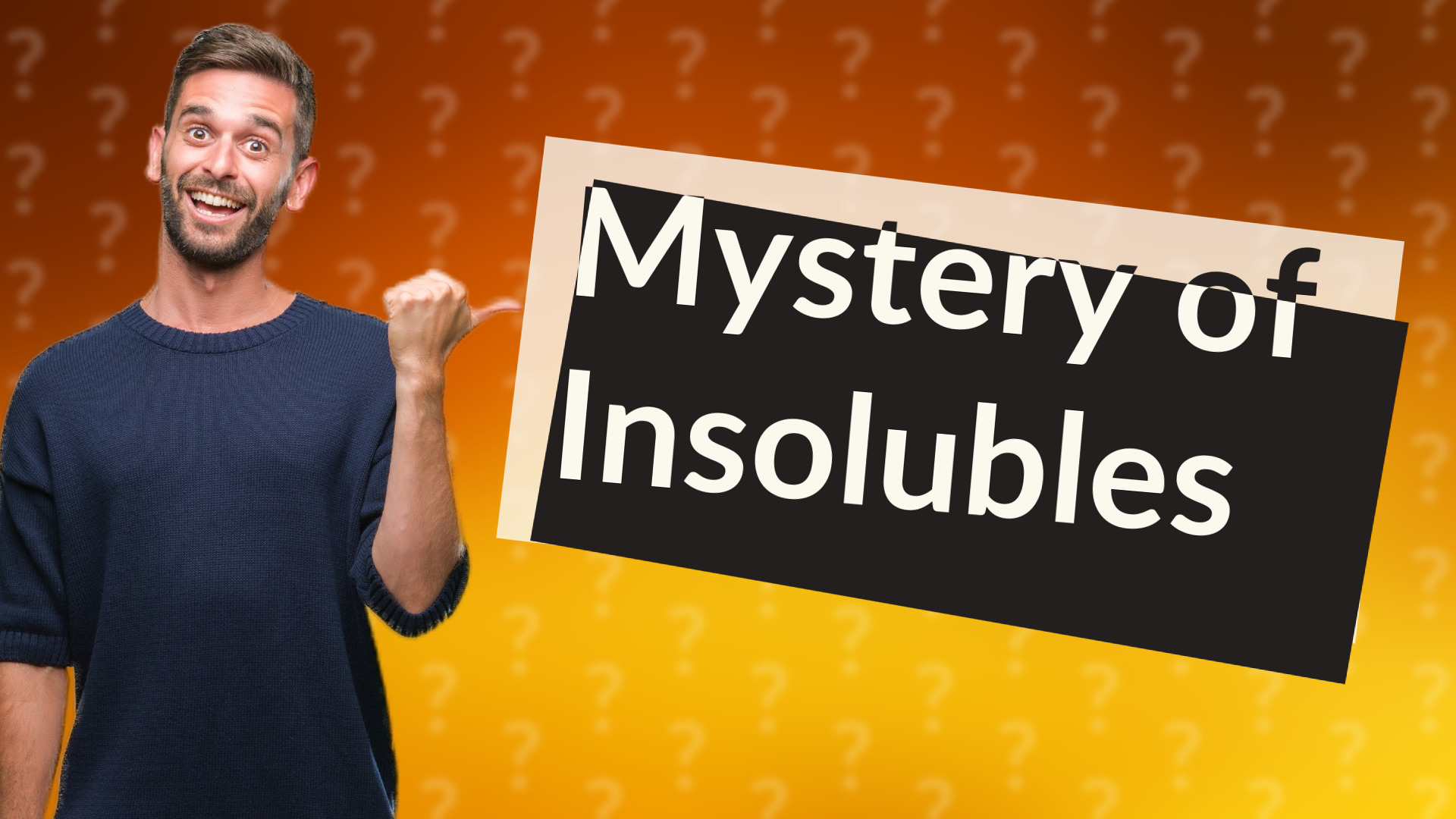 Mystery of Insolubles