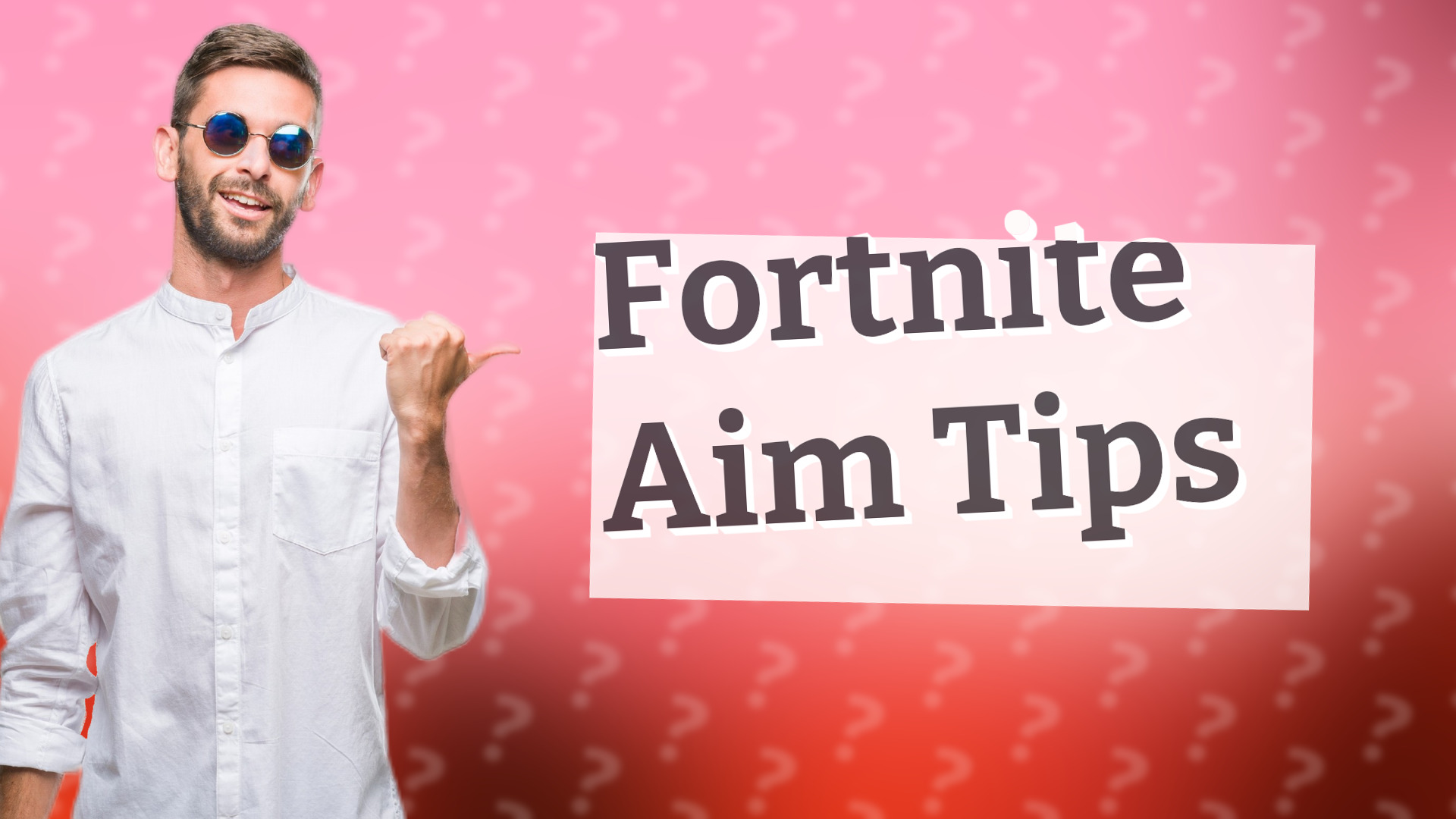 Fortnite Aim Tips