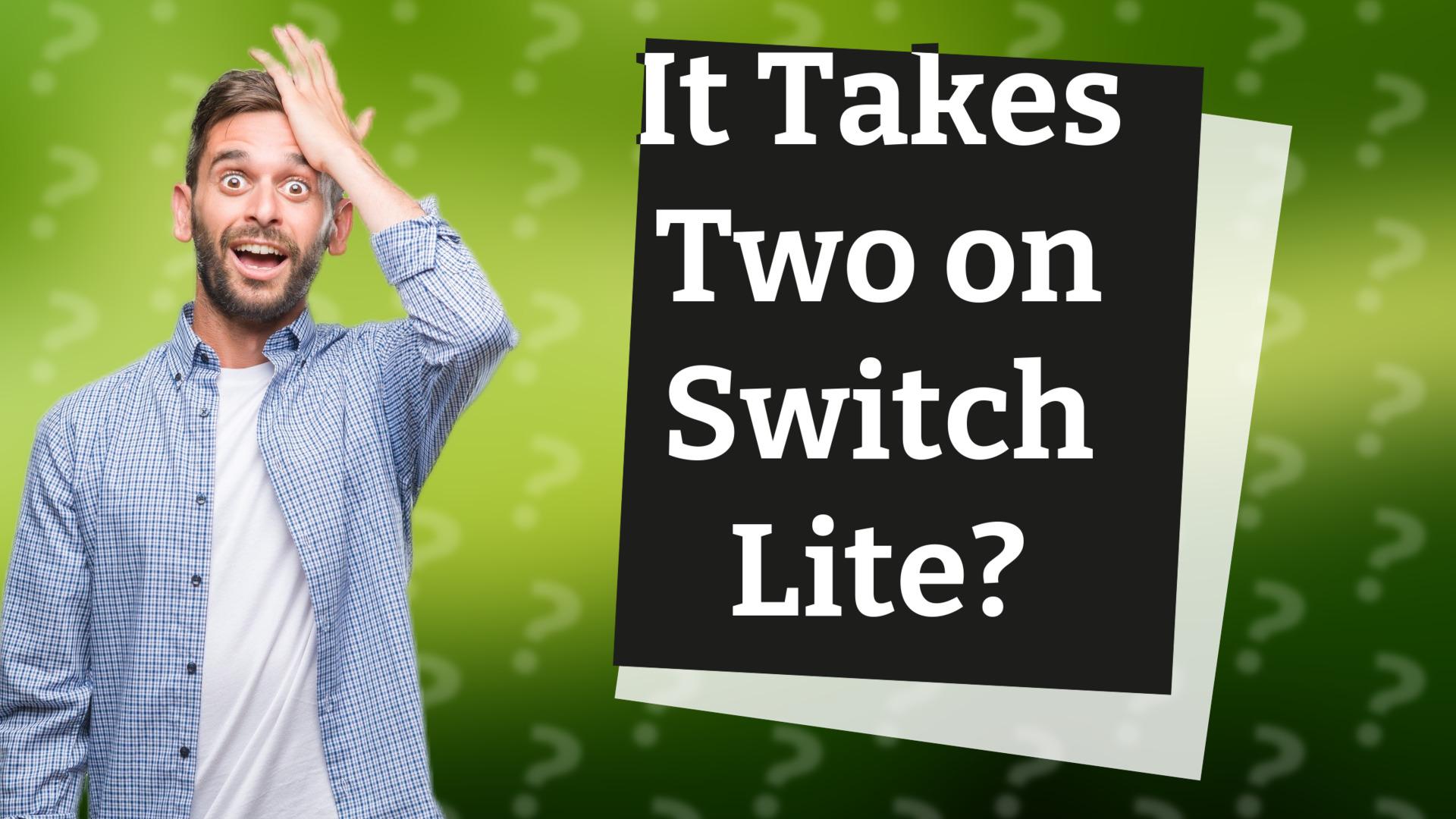 It Takes Two on Switch Lite?