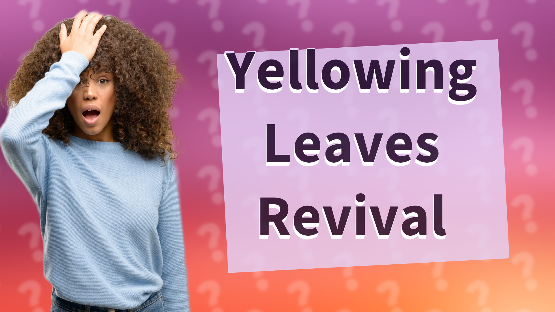 Yellowing Leaves Revival