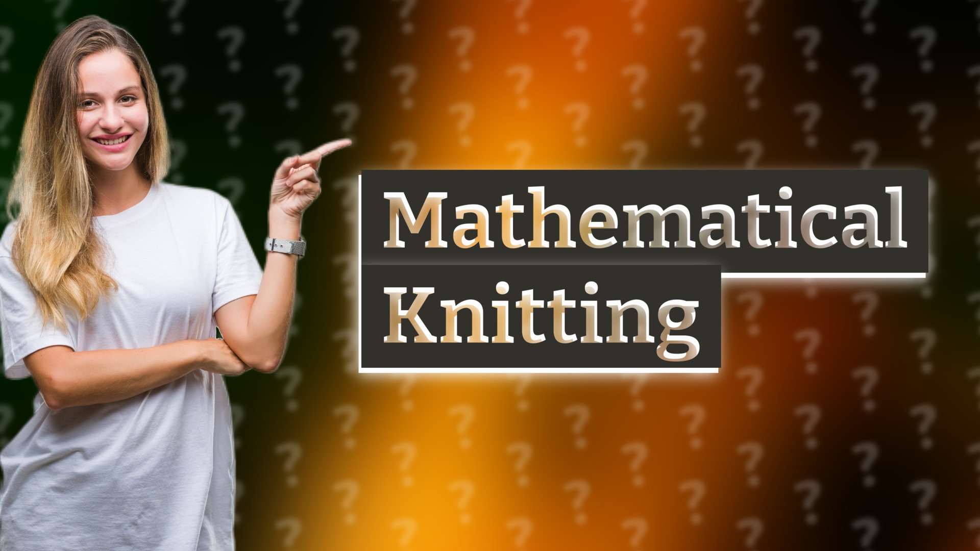 Mathematical Knitting