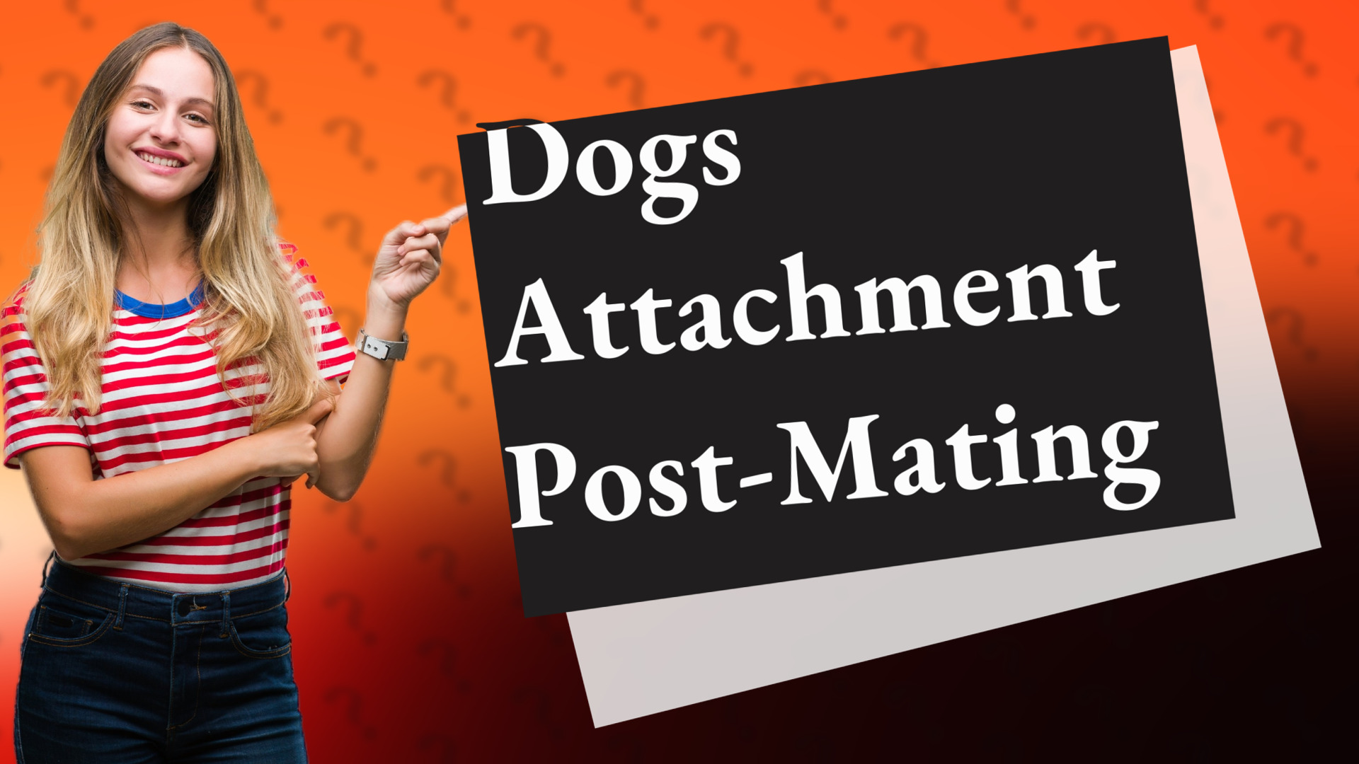 Dogs Attachment Post-Mating