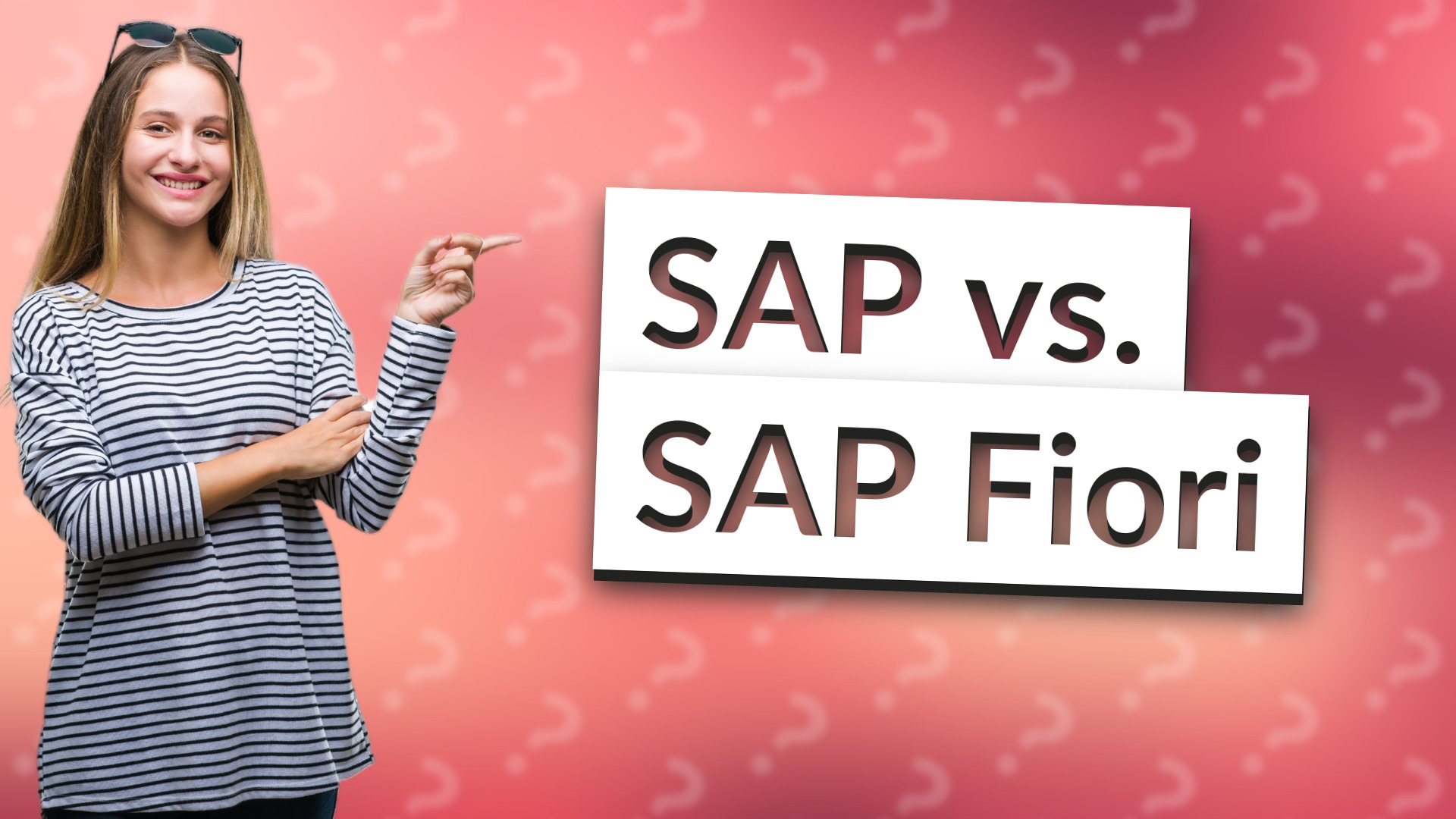 SAP vs. SAP Fiori