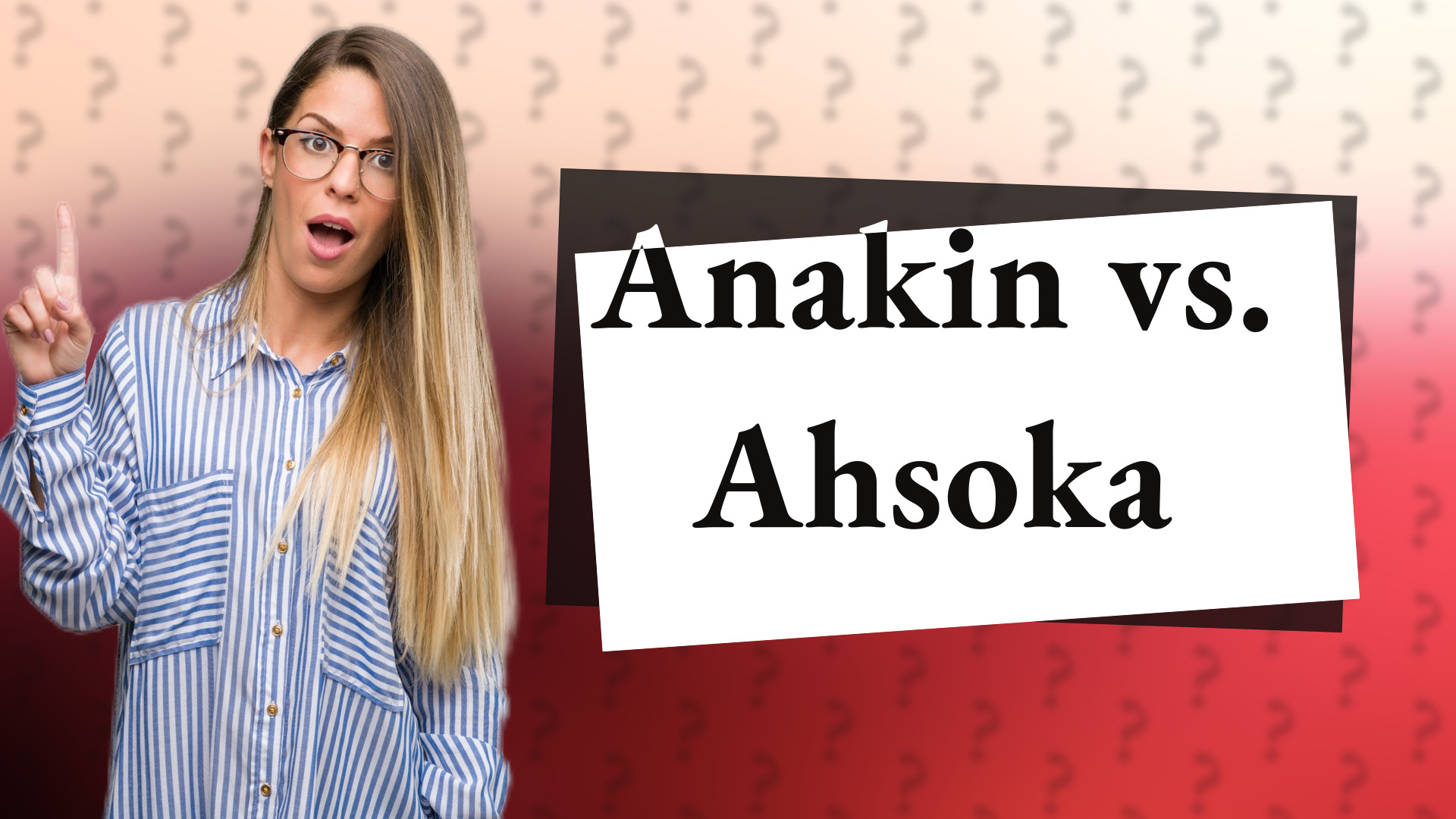 Anakin vs. Ahsoka