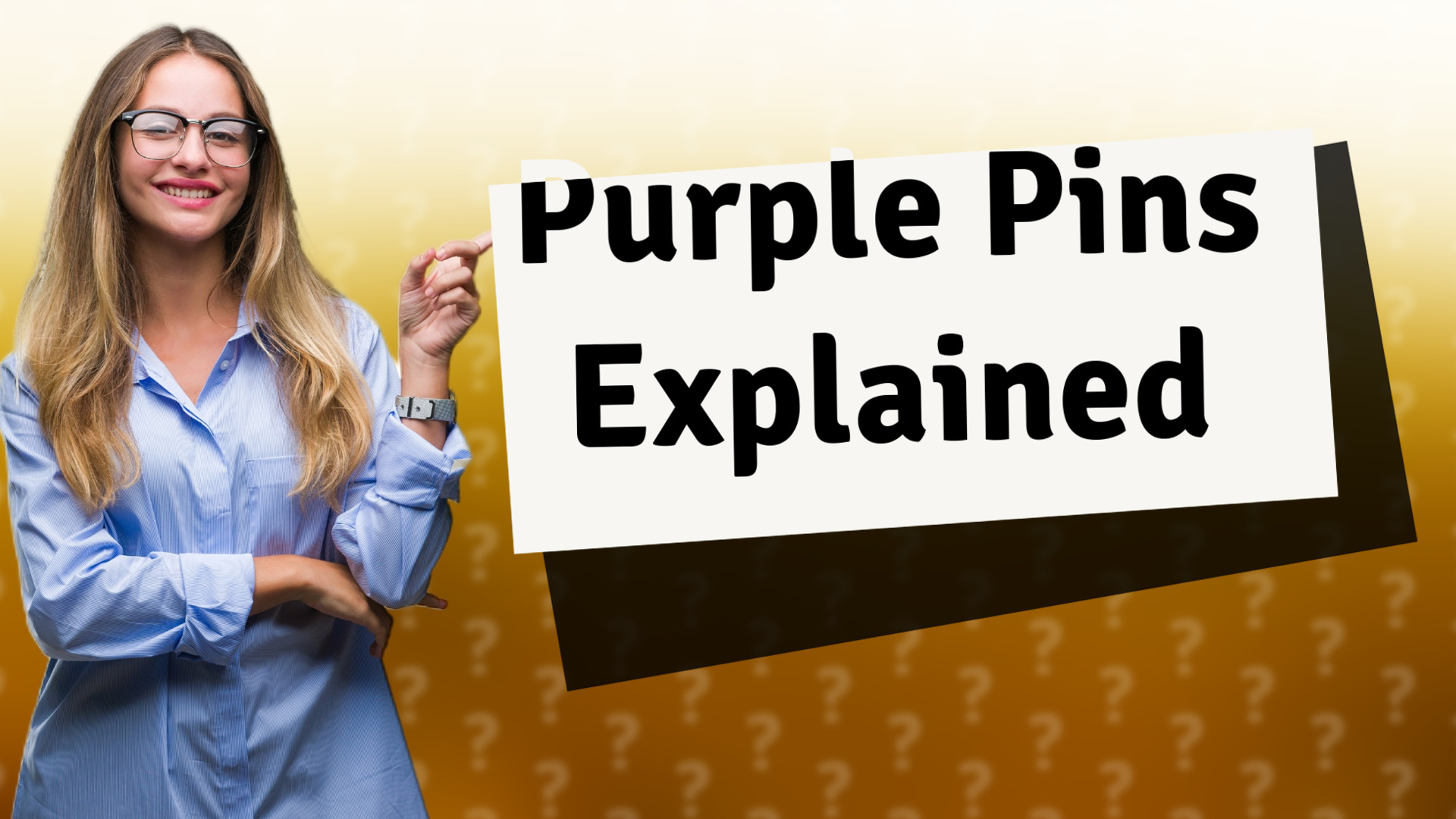 Purple Pins Explained