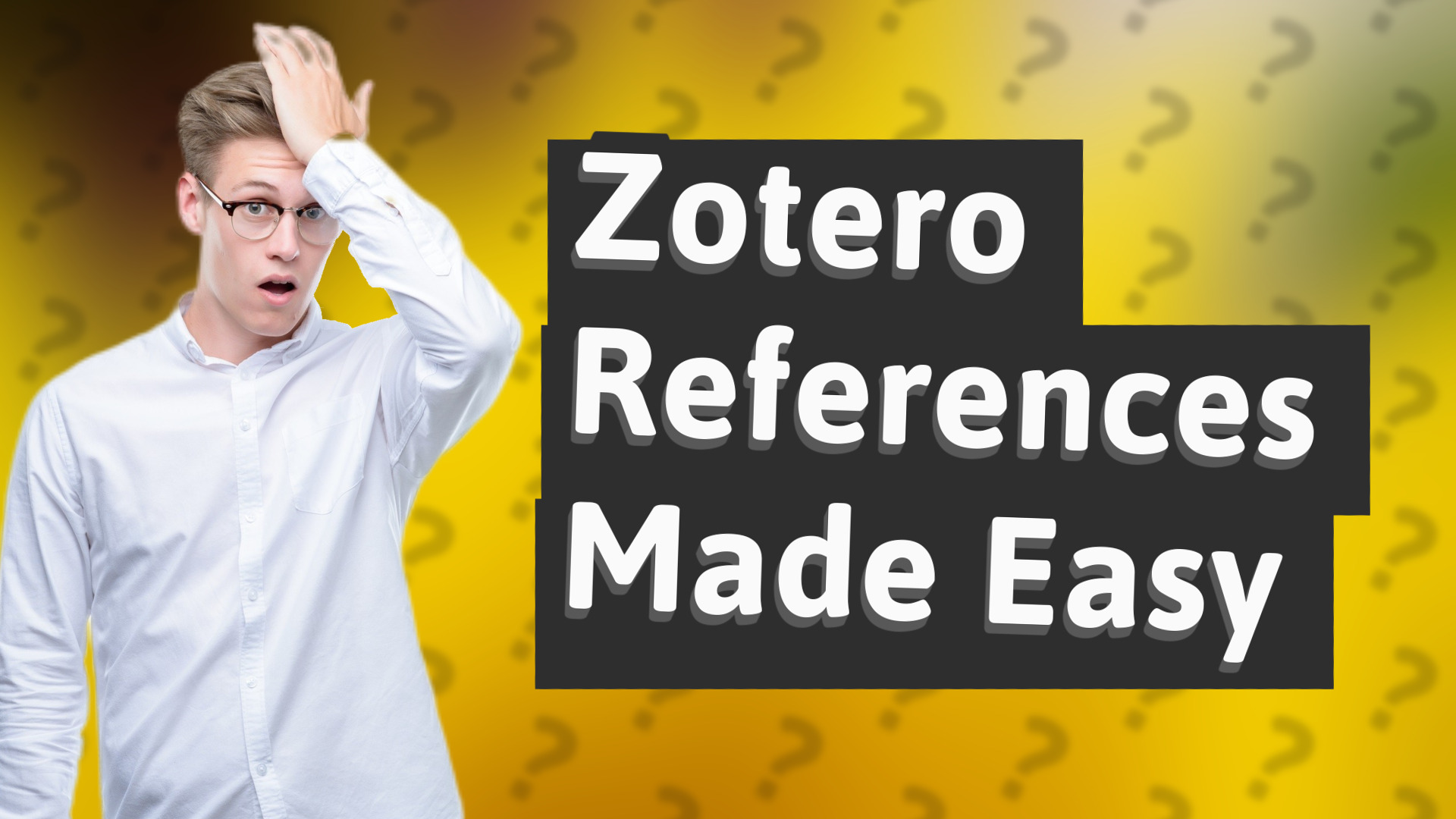 Zotero References Made Easy