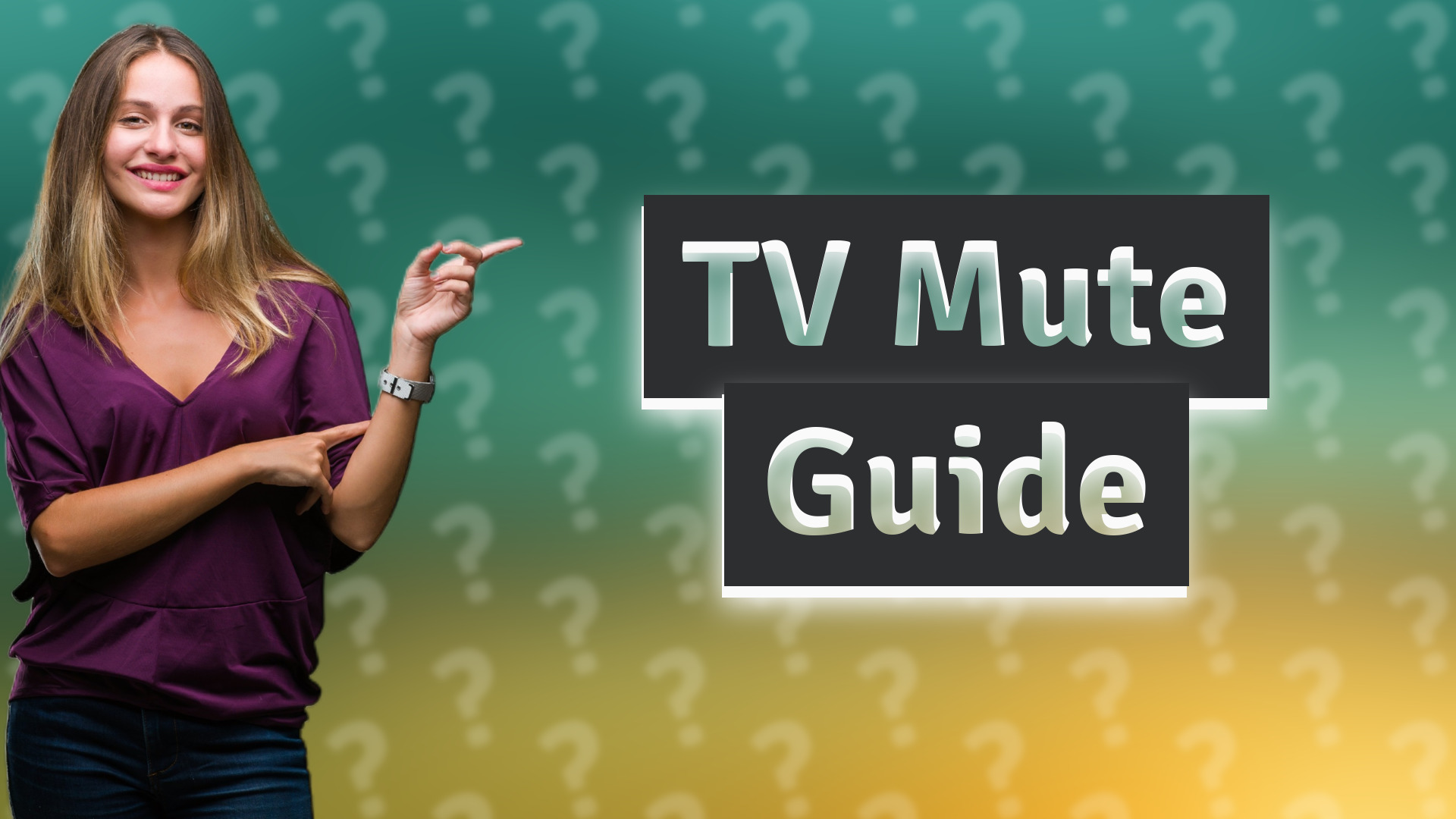 TV Mute Guide