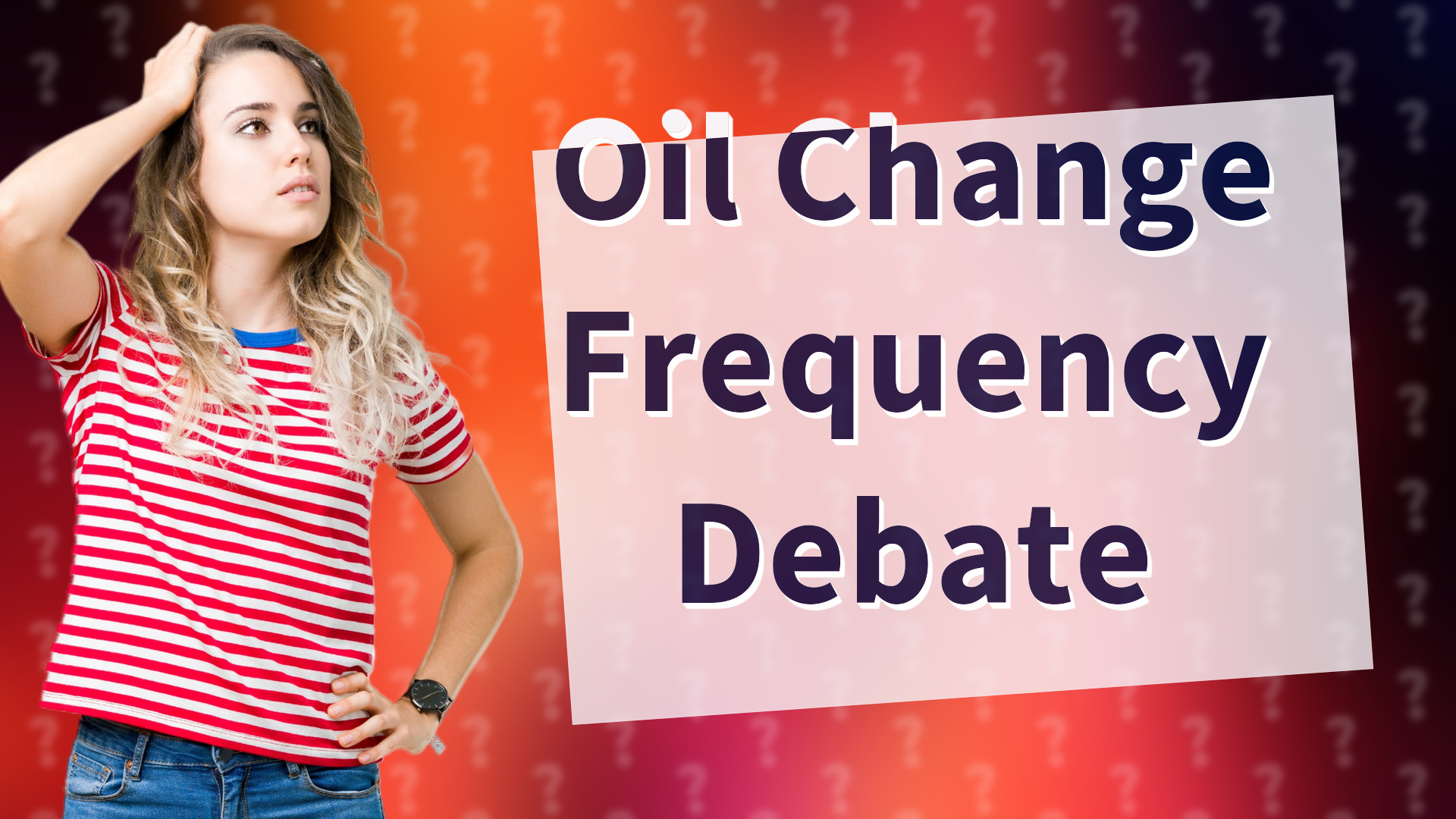 Oil Change Frequency Debate