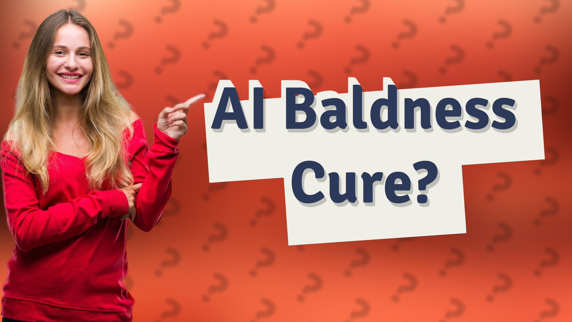 AI Baldness Cure?
