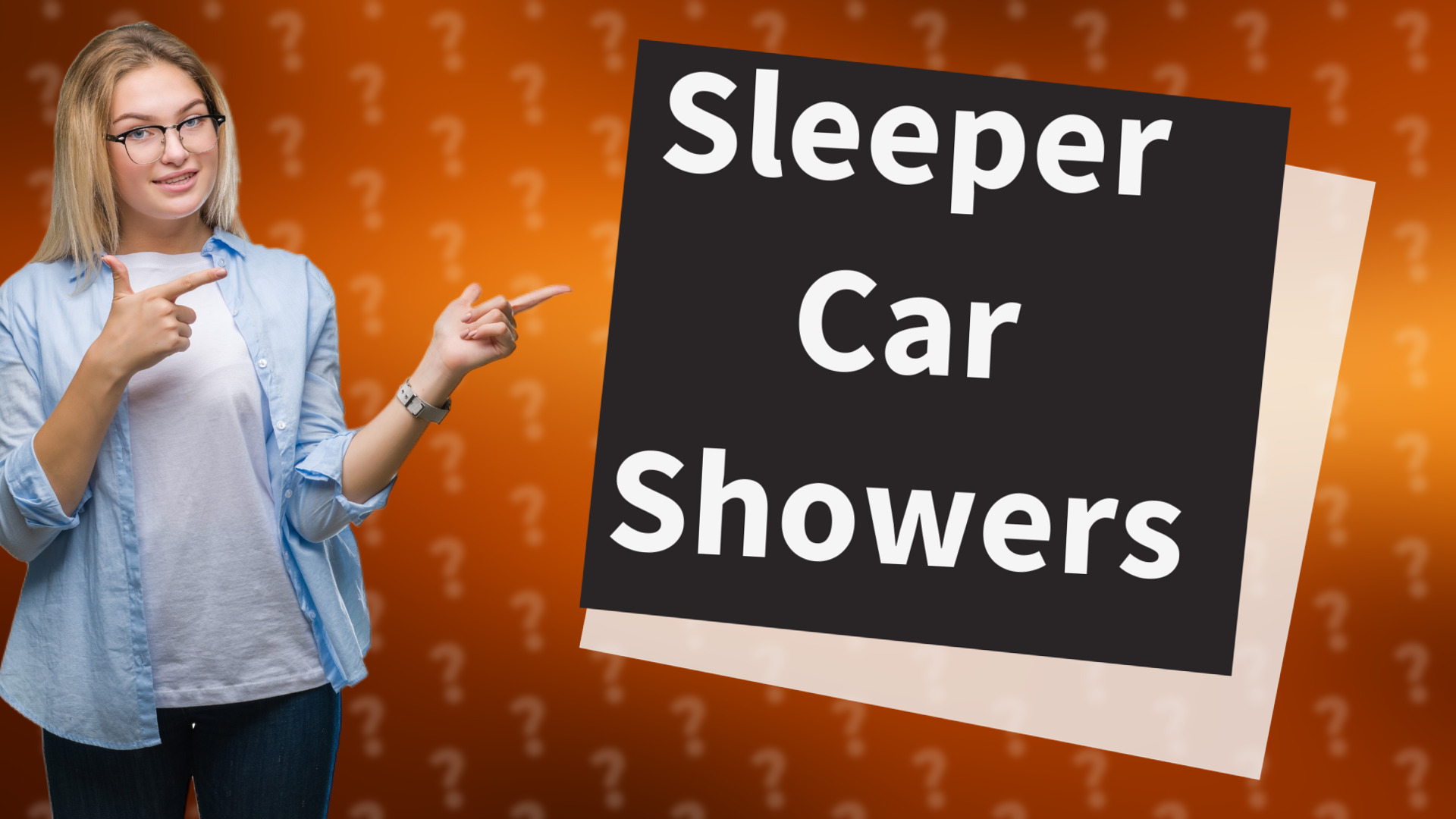 Sleeper Car Showers