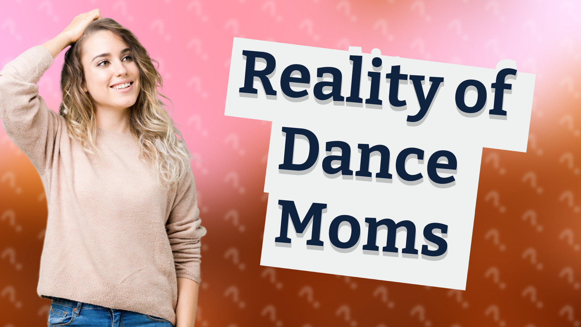 Reality of Dance Moms