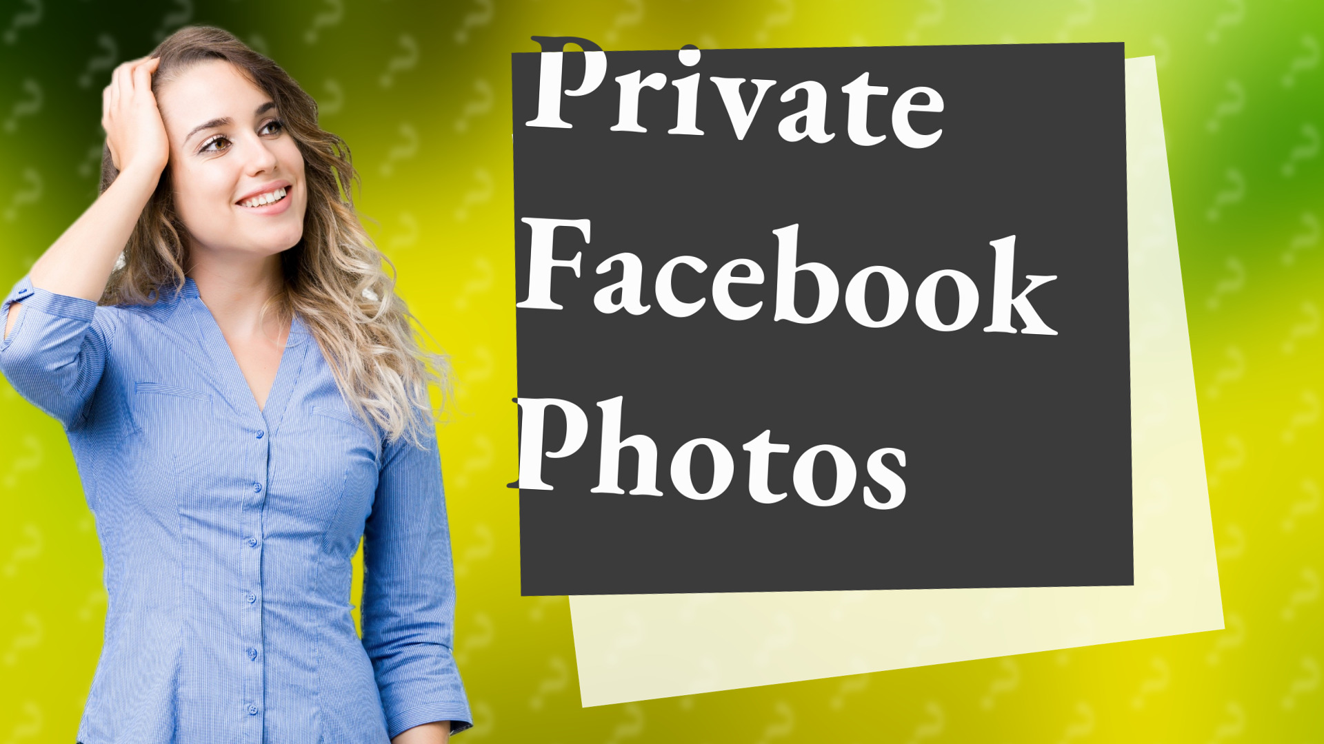 Private Facebook Photos