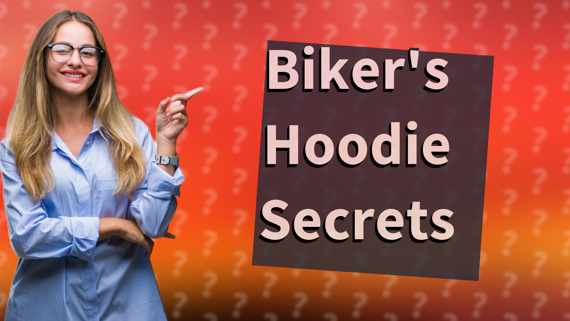 Biker's Hoodie Secrets