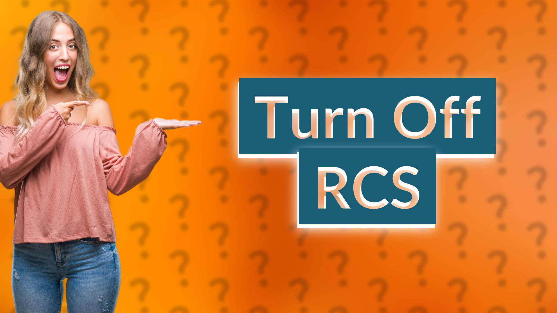 Turn Off RCS