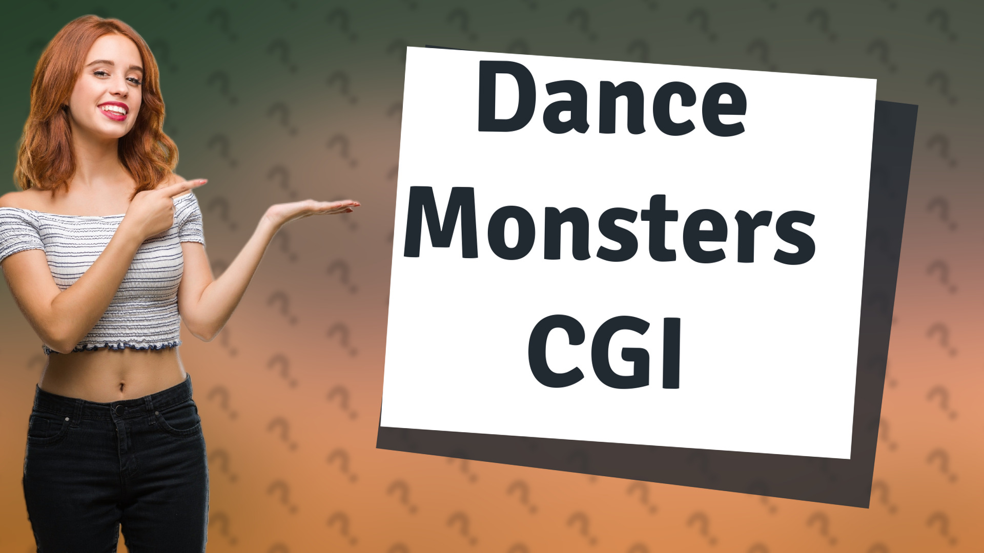 Dance Monsters CGI