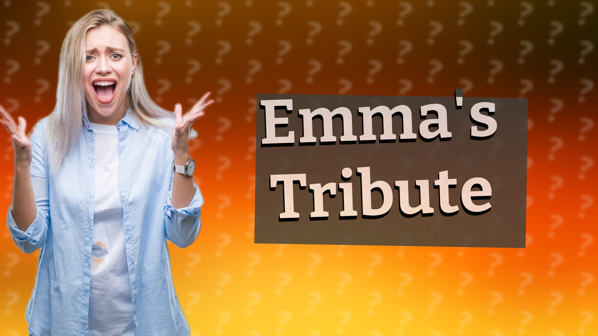 Emma's Tribute