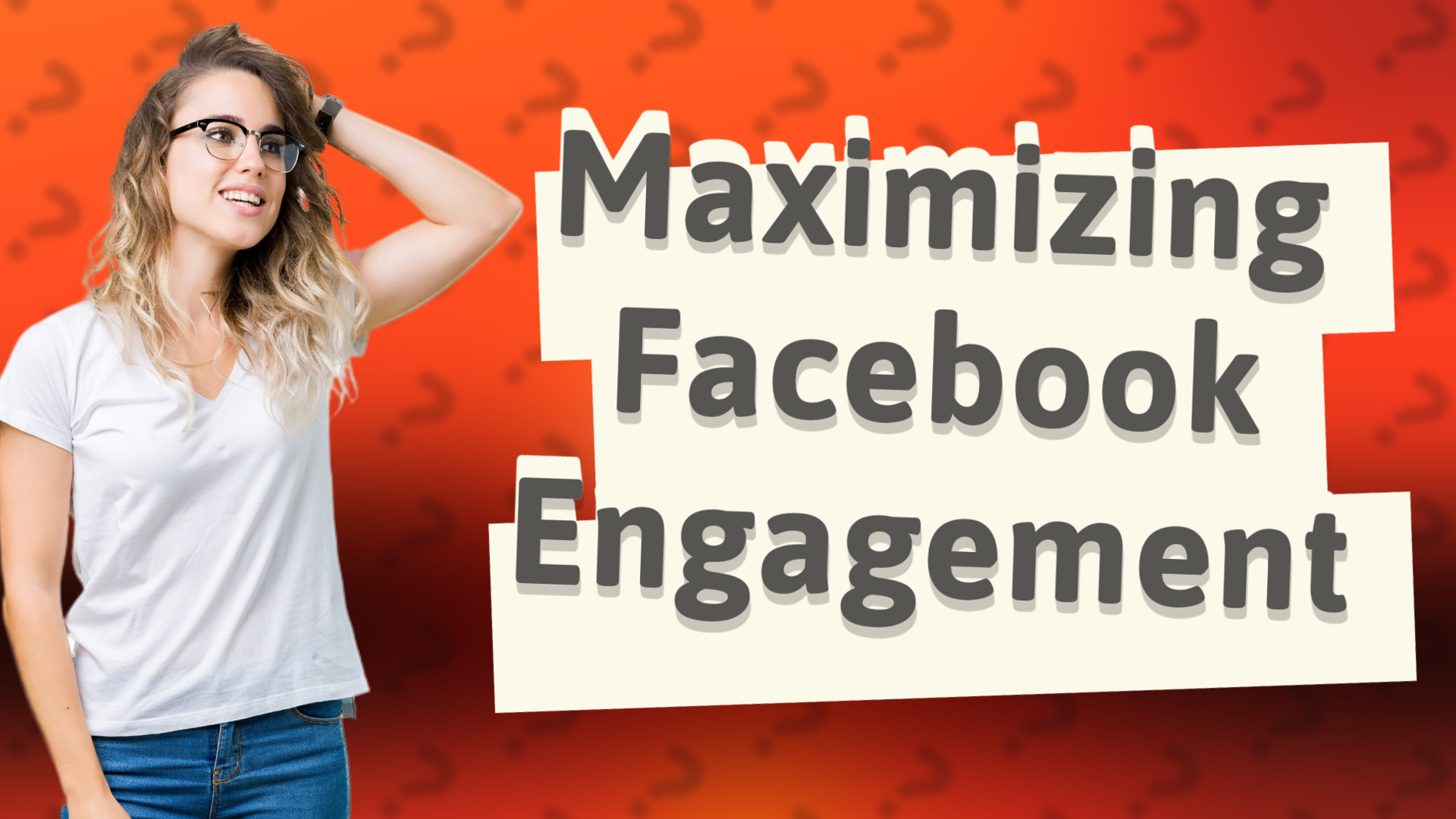 Maximizing Facebook Engagement