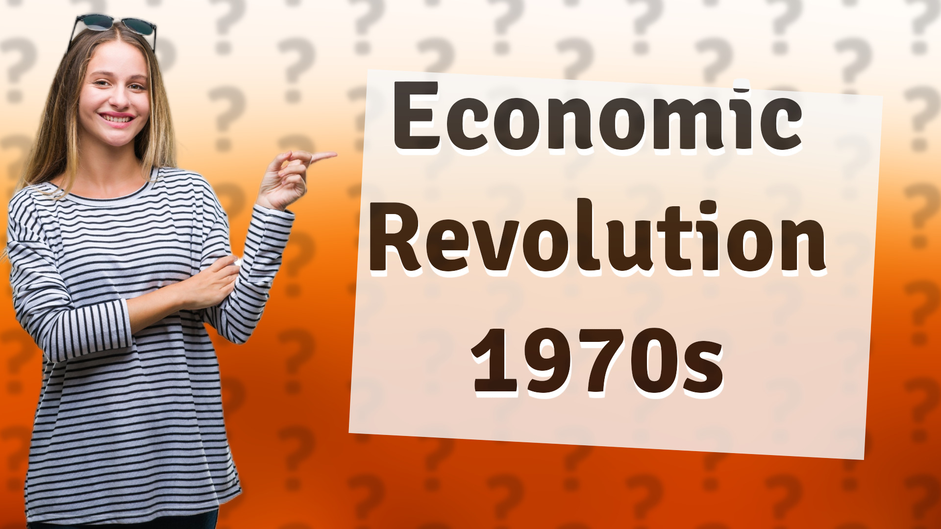 Economic Revolution 1970s