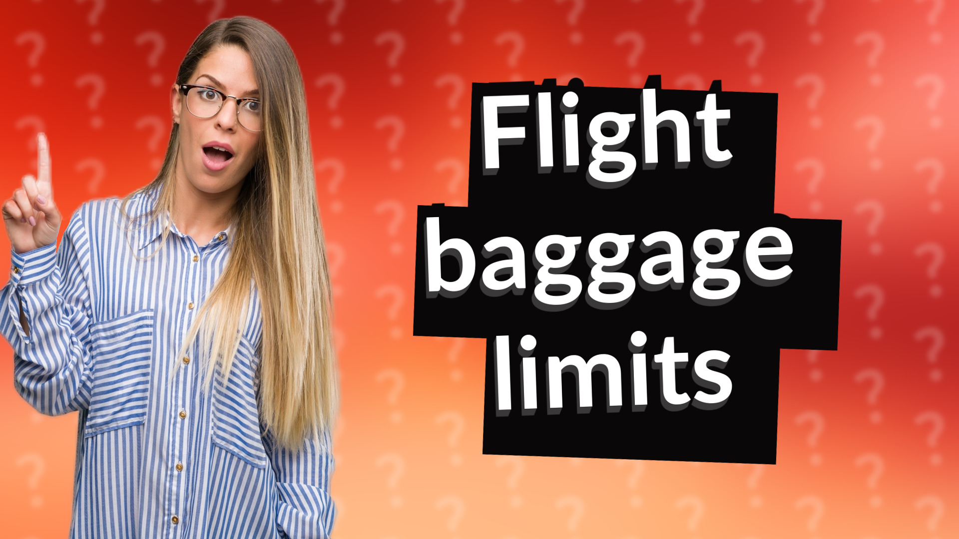 Flight baggage limits