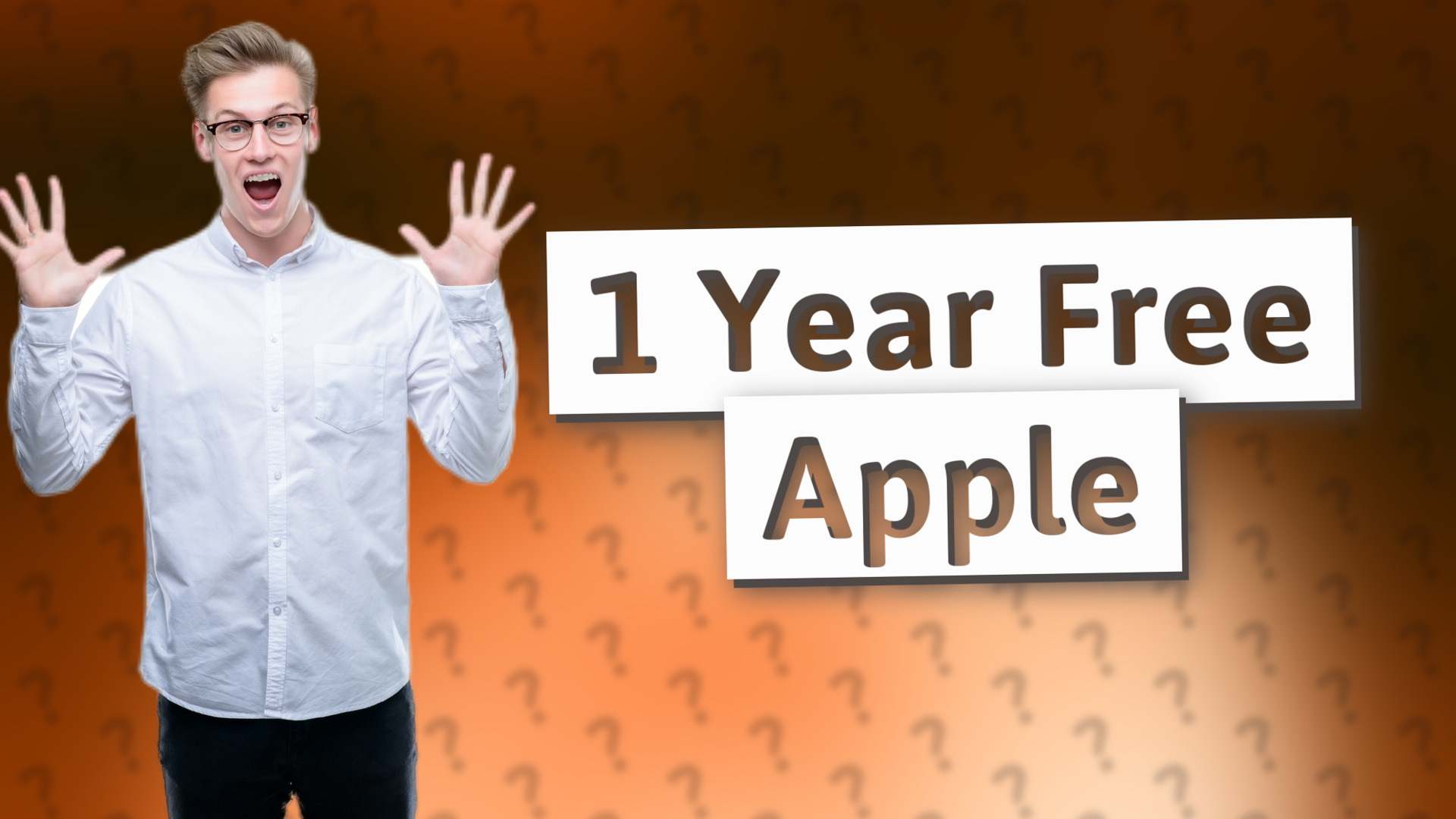 1 Year Free Apple