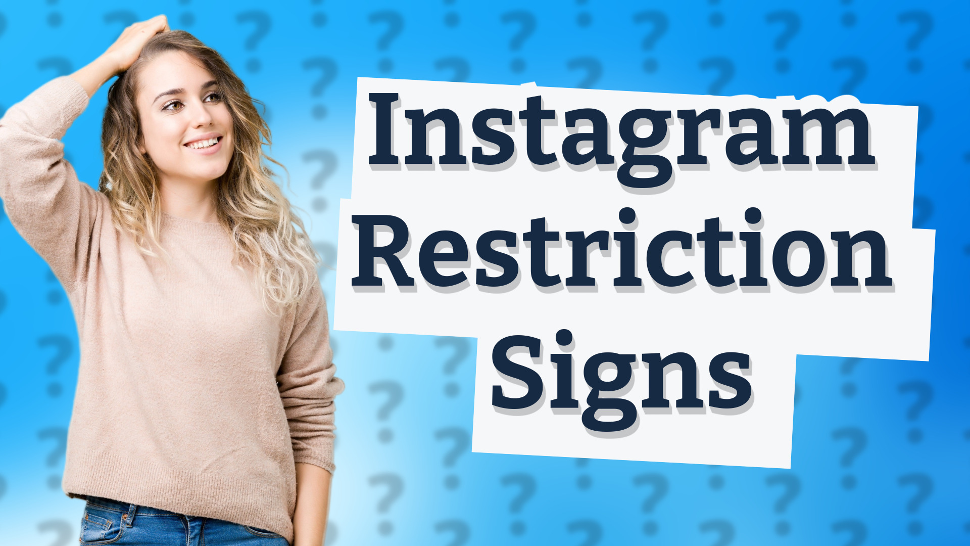 Instagram Restriction Signs