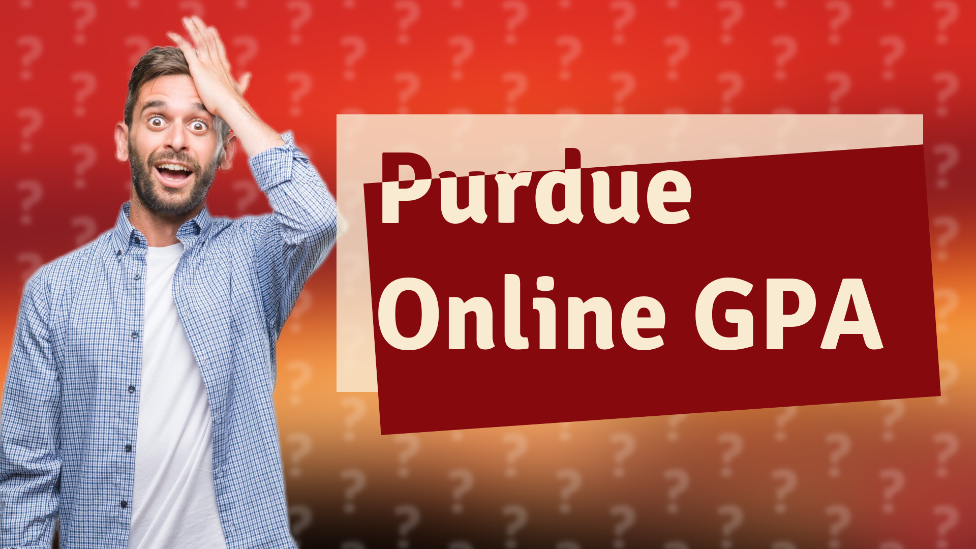 Purdue Online GPA
