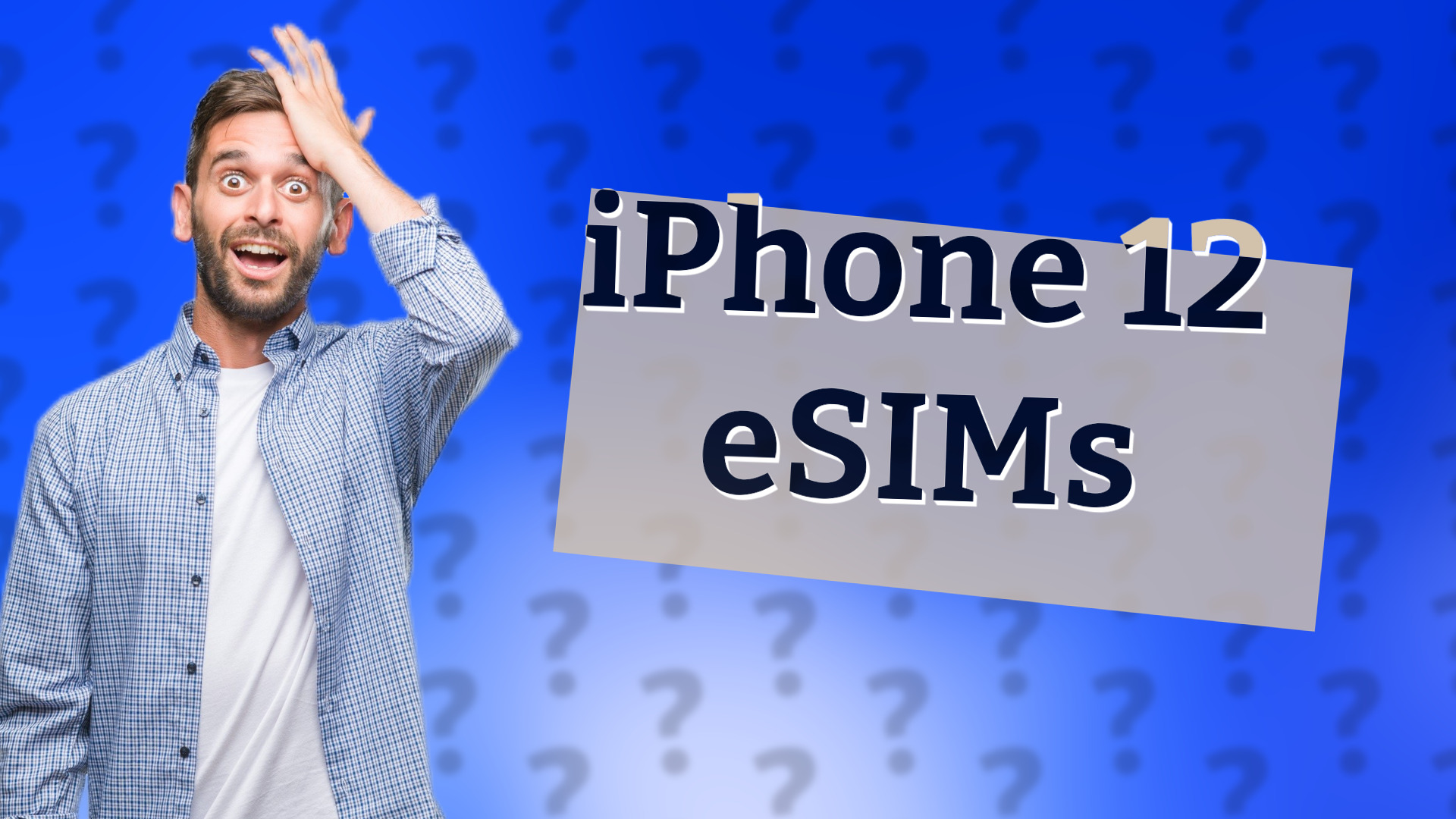 iPhone 12 eSIMs