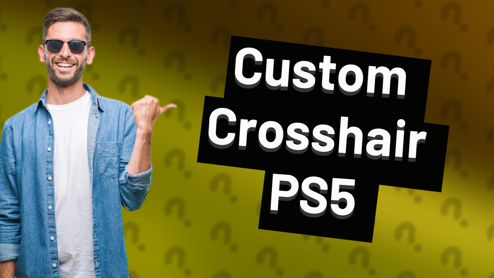Custom Crosshair PS5