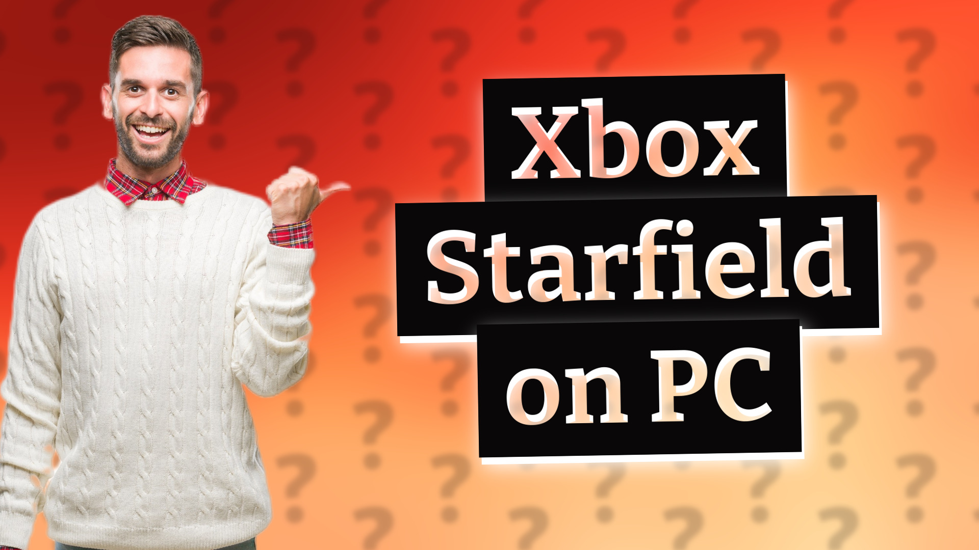 Xbox Starfield on PC