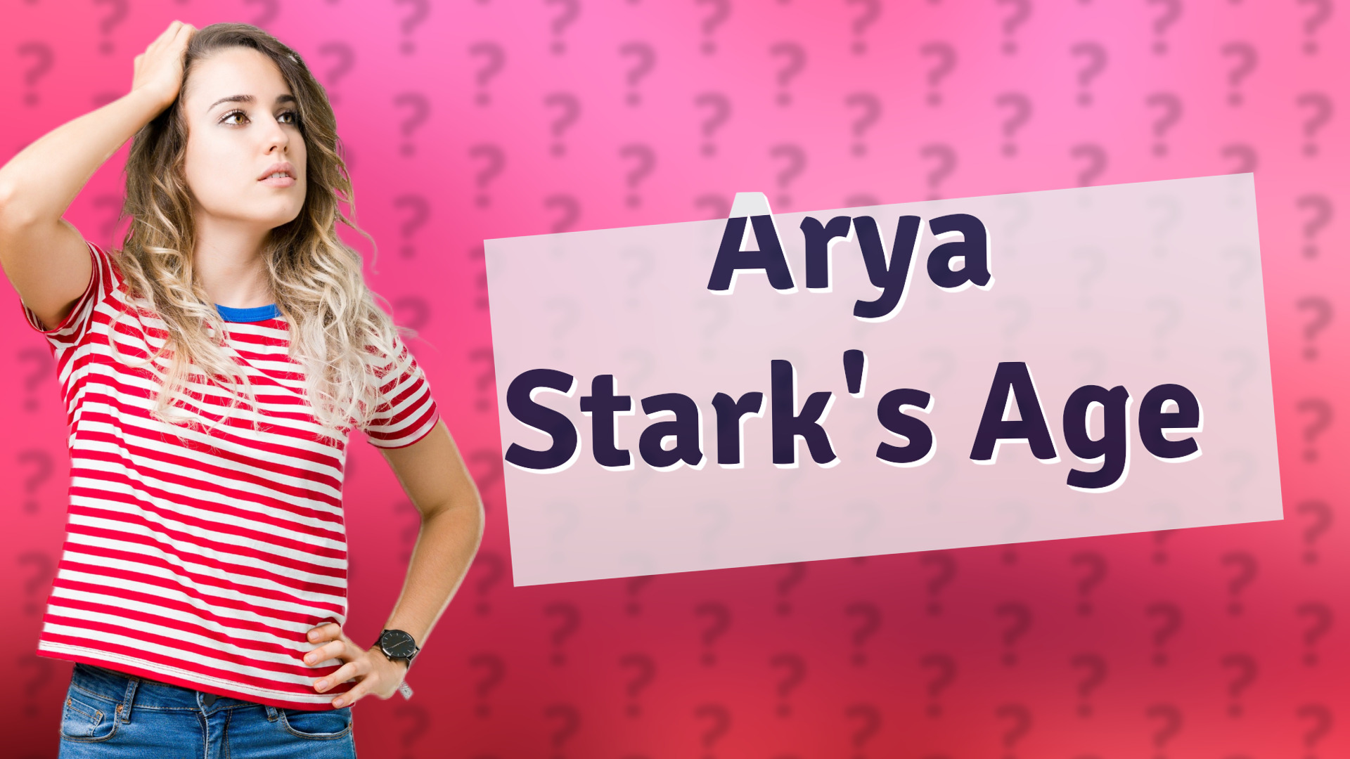 Arya Stark's Age