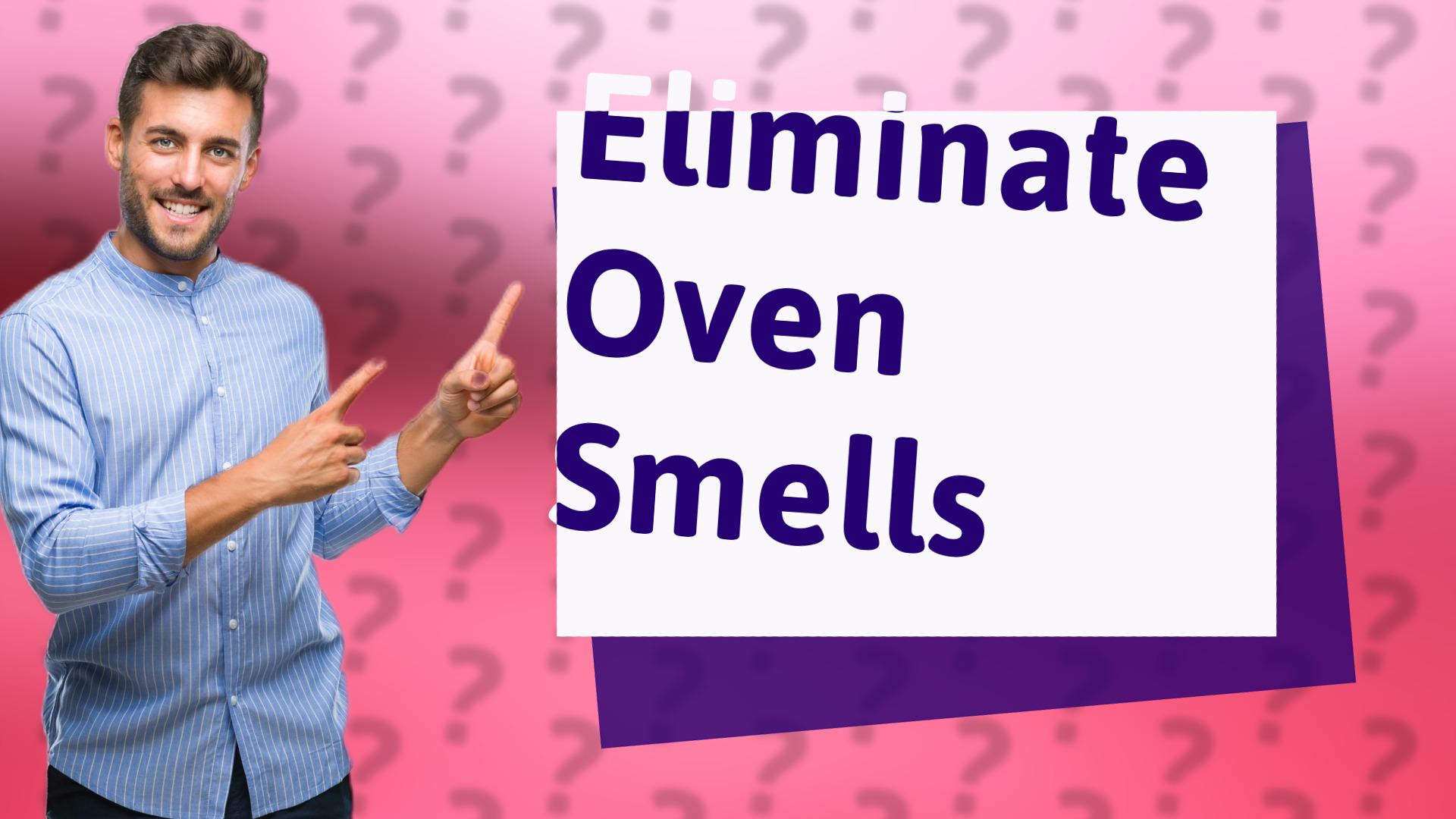 Eliminate Oven Smells