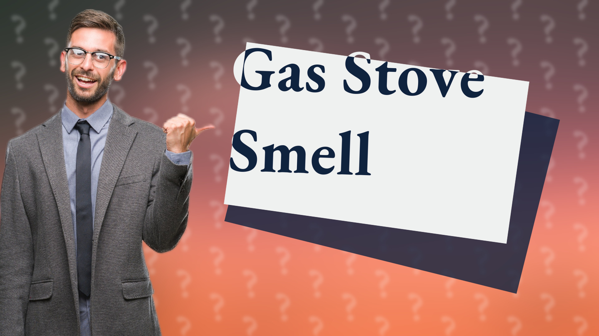 Gas Stove Smell