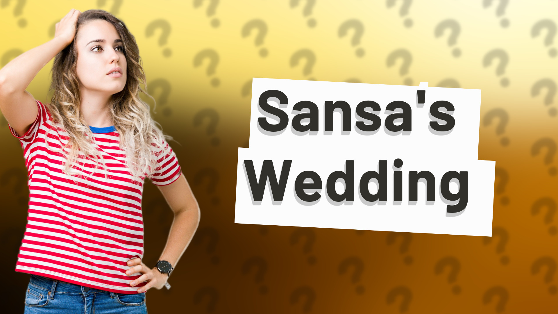 Sansa's Wedding