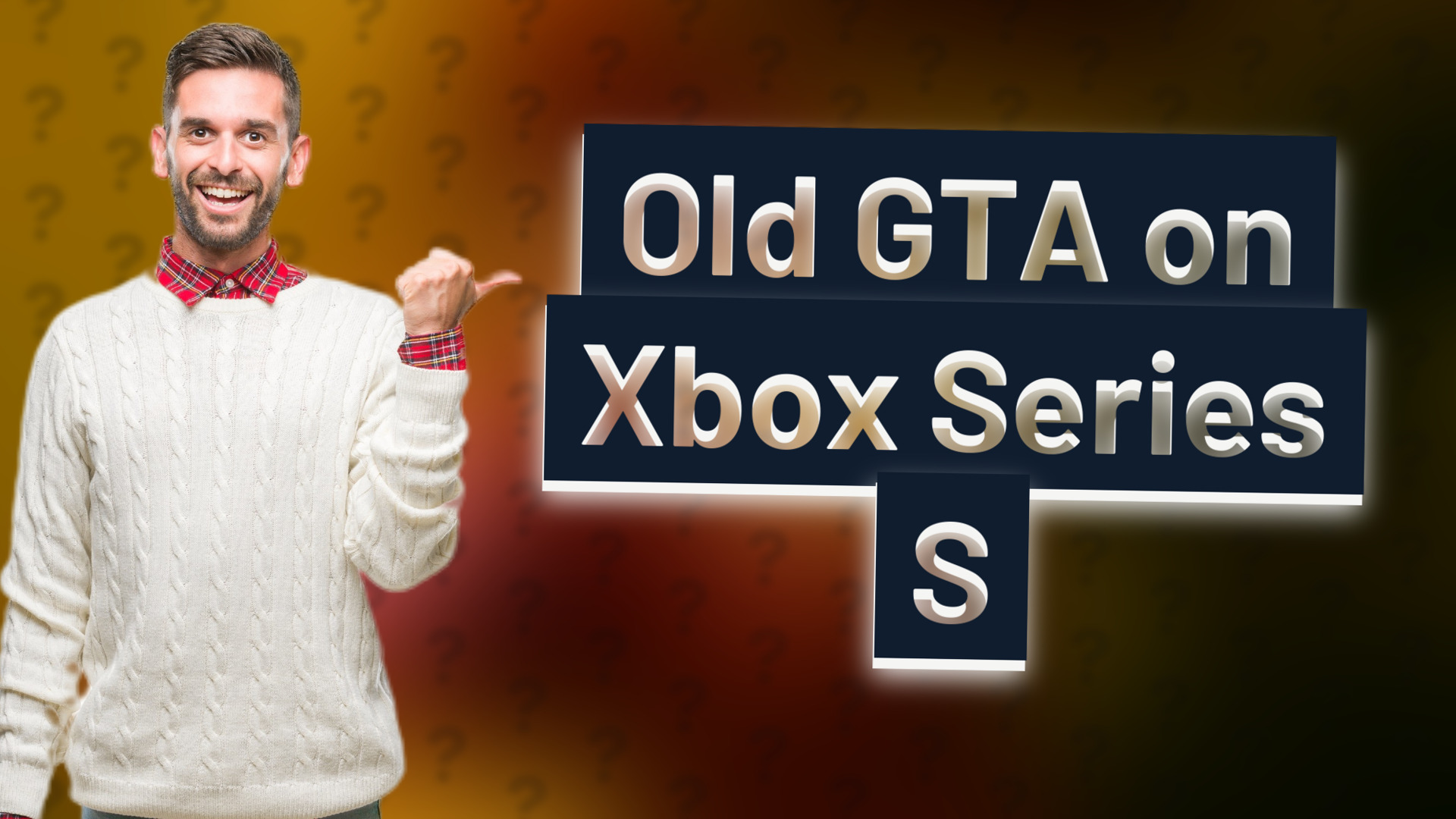 Old GTA on Xbox Series S