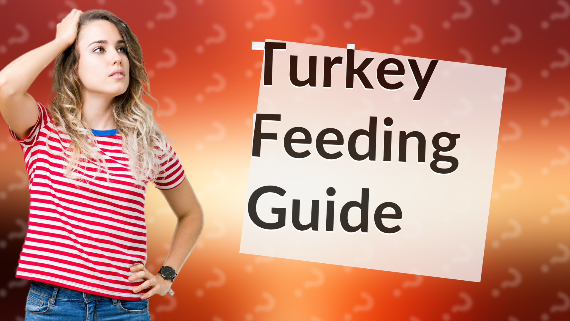 Turkey Feeding Guide